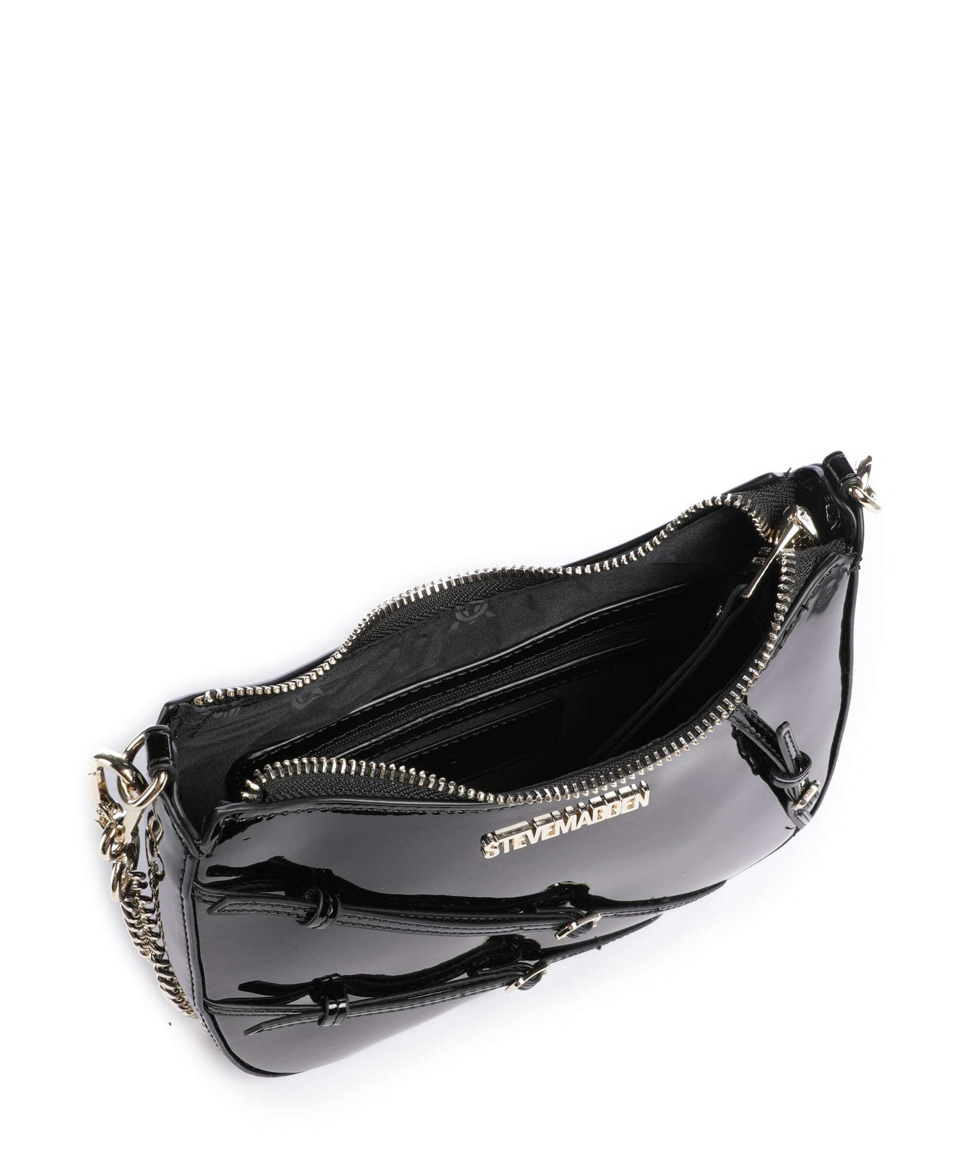 Steve Madden BLIANA Sac porté épaule black/gold - Image 7