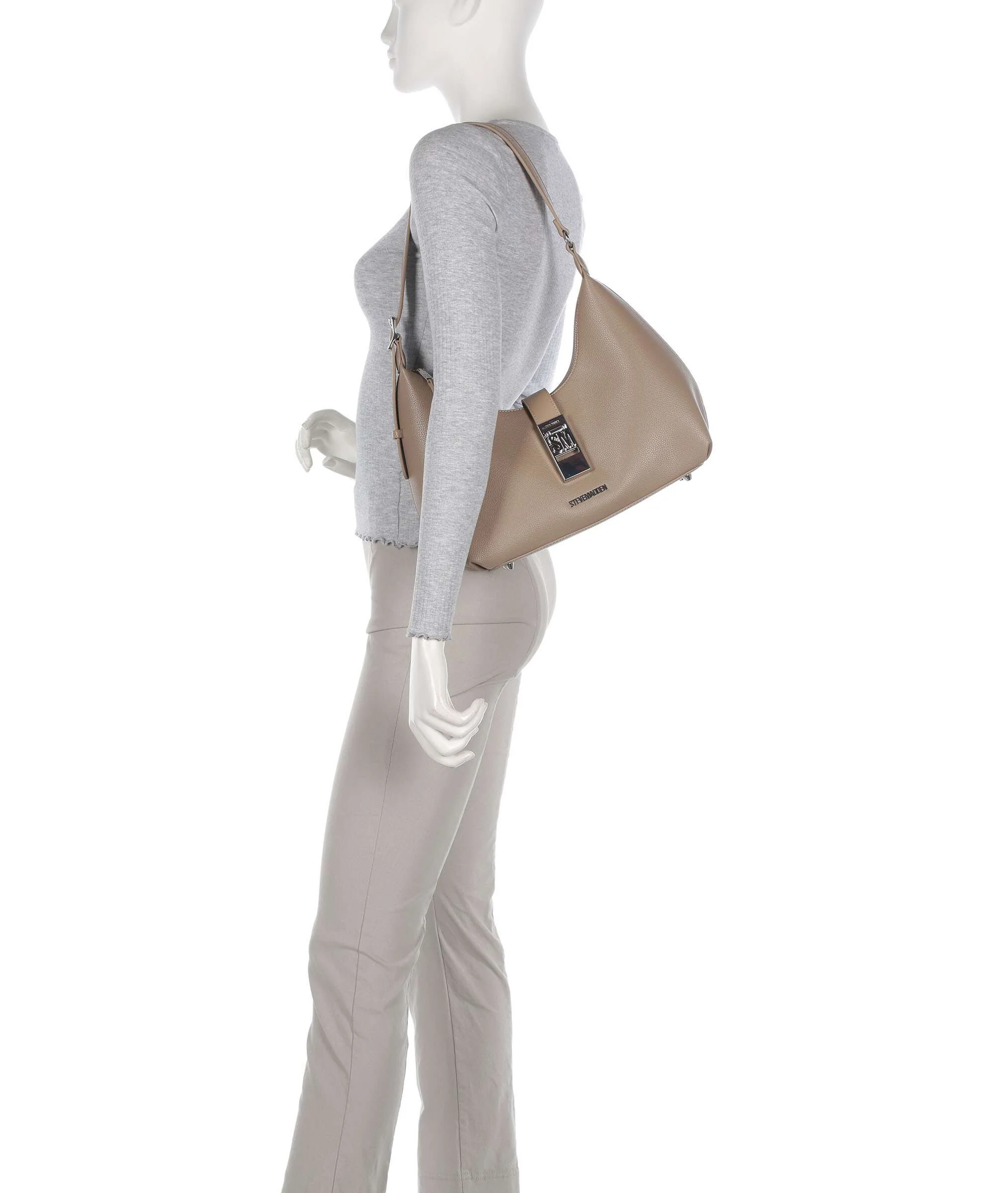 Steve Madden BOVIE Sac porté épaule taupe - Image 3