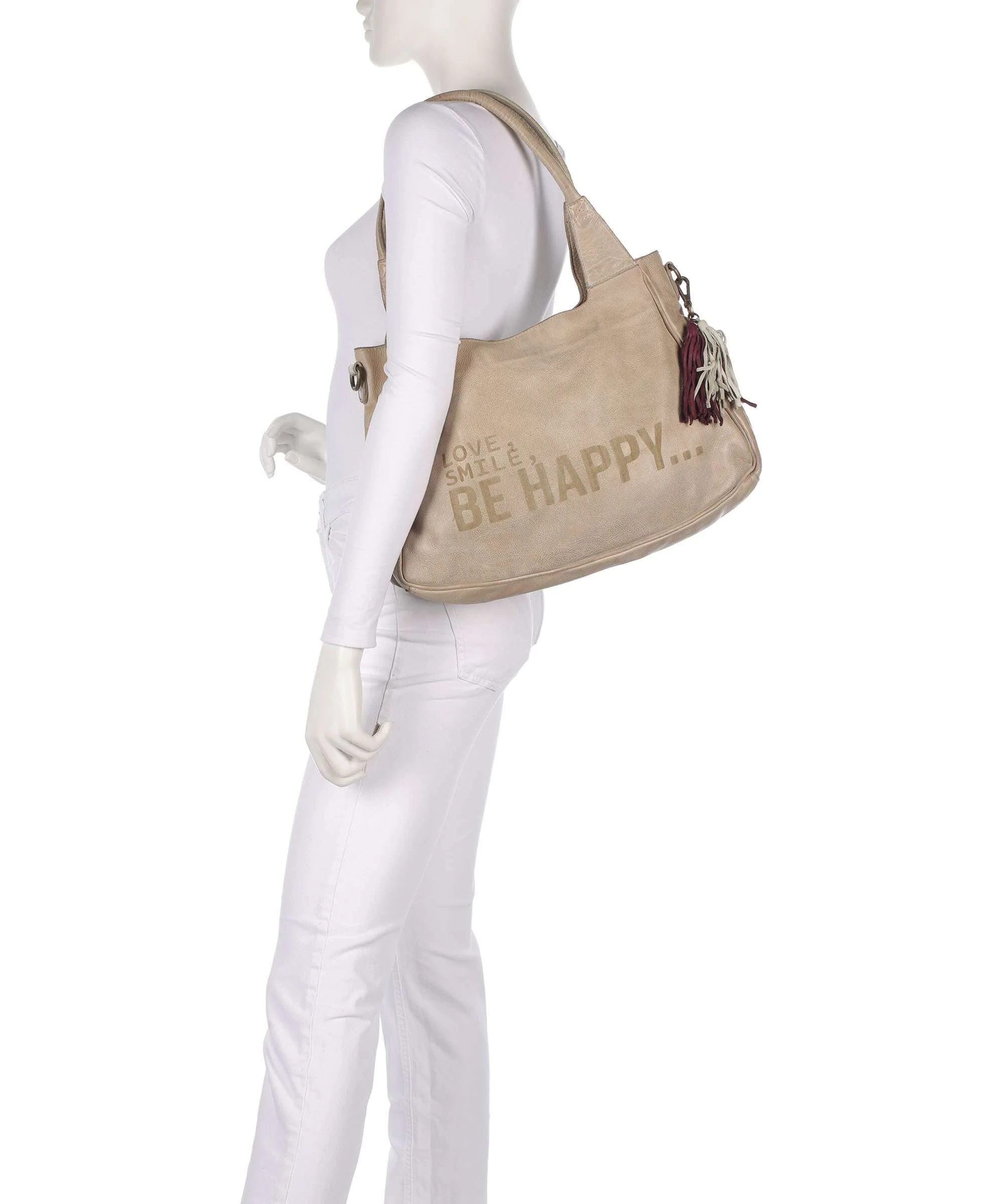 Taschendieb Wien Glücksbrücke 3 Sac porté épaule cream - Image 3