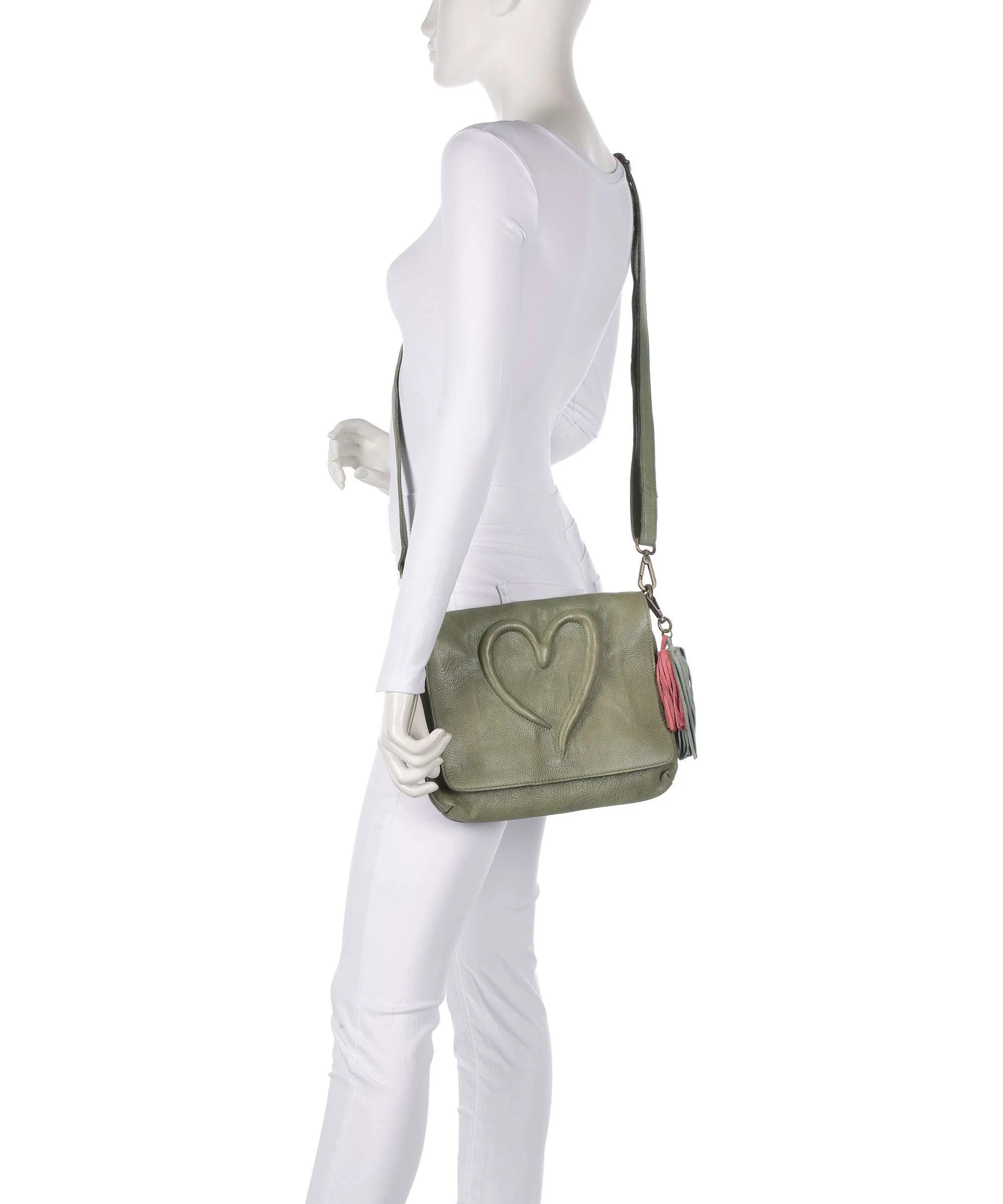 Taschendieb Wien Herzweg 3 Sac bandoulière green leaf - Image 3