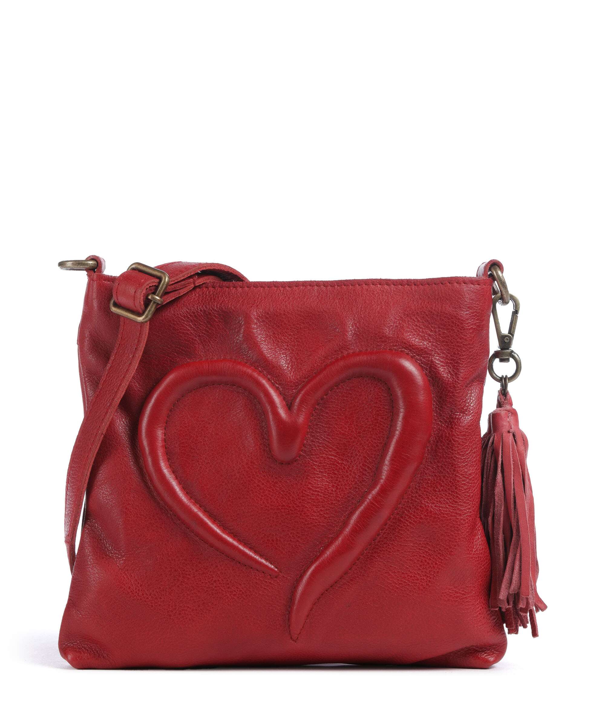 Taschendieb Wien Herzweg 4 Sac bandoulière red solid