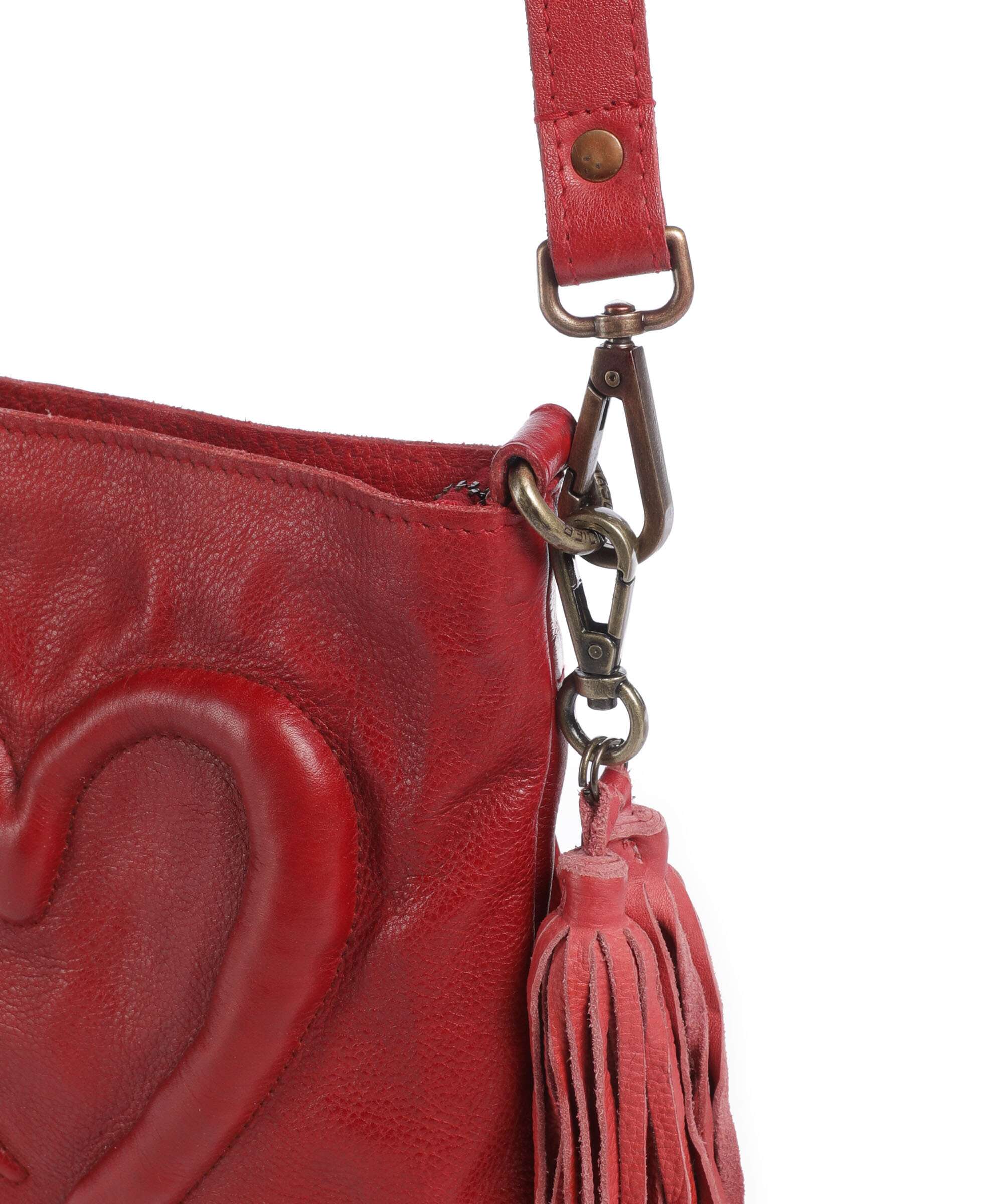 Taschendieb Wien Herzweg 4 Sac bandoulière red solid - Image 4