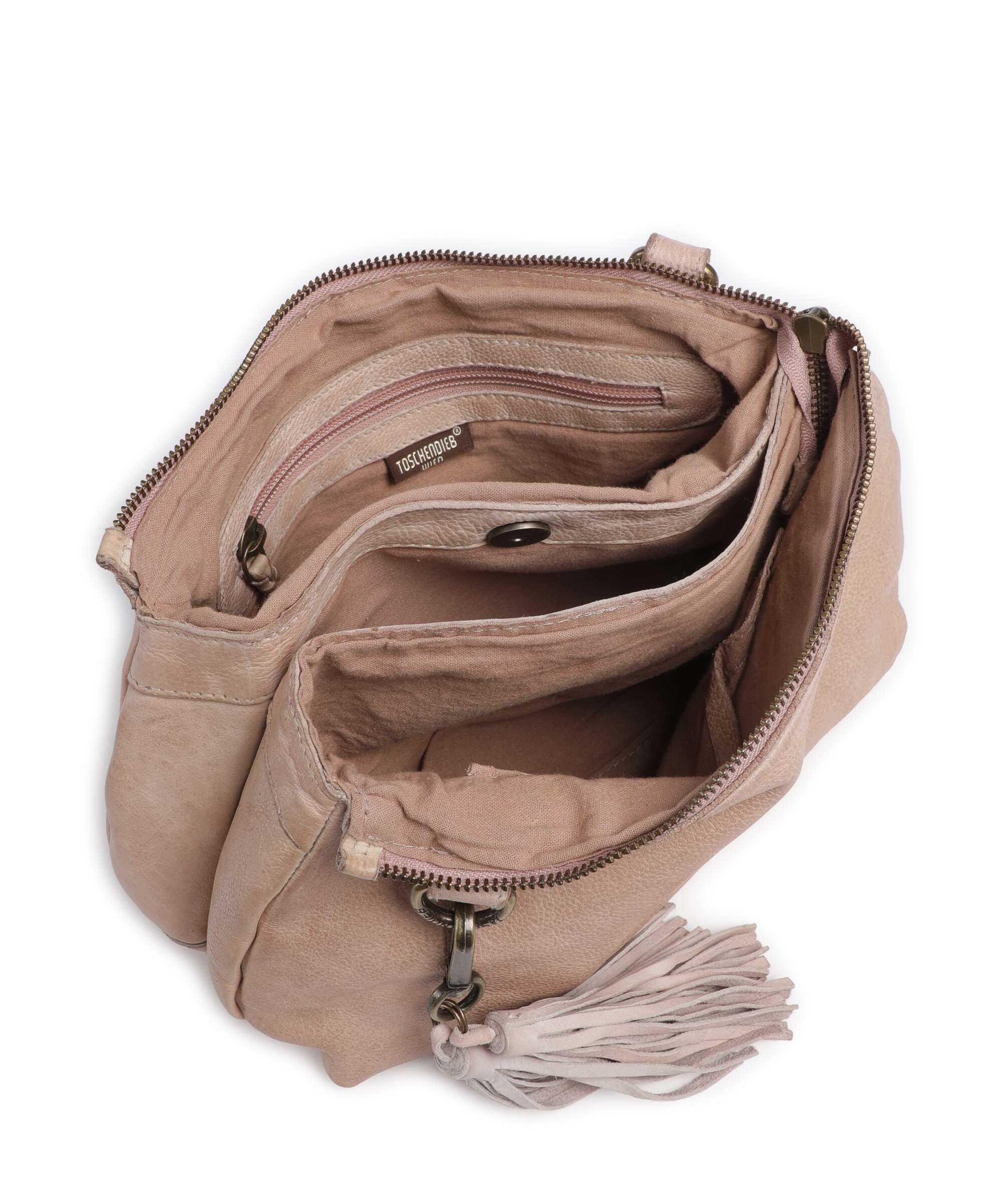 Taschendieb Wien Kaiserstrasse 17 Sac bandoulière linen rose - Image 5