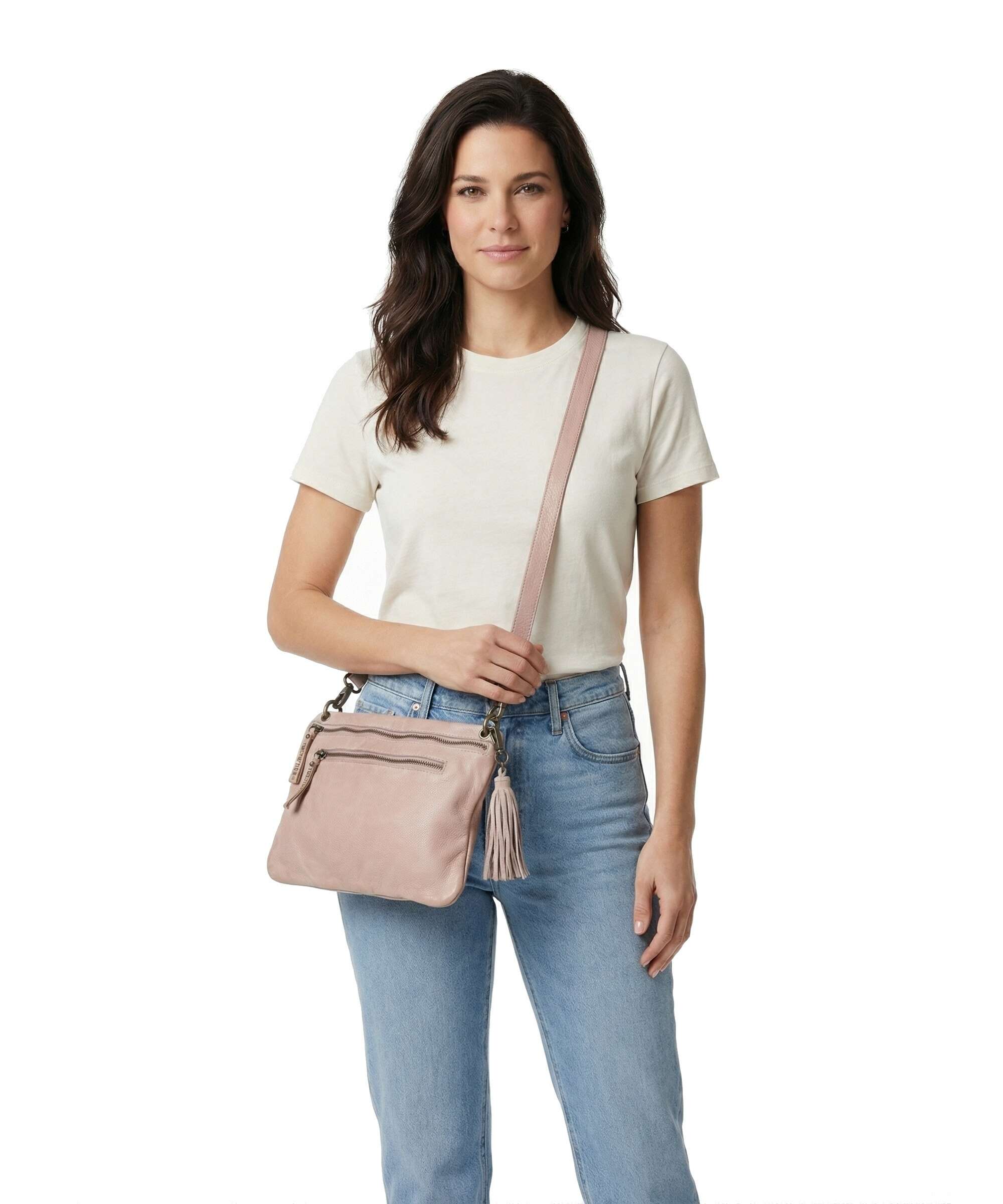 Taschendieb Wien Kaiserstrasse 18 Sac bandoulière linen rose - Image 3