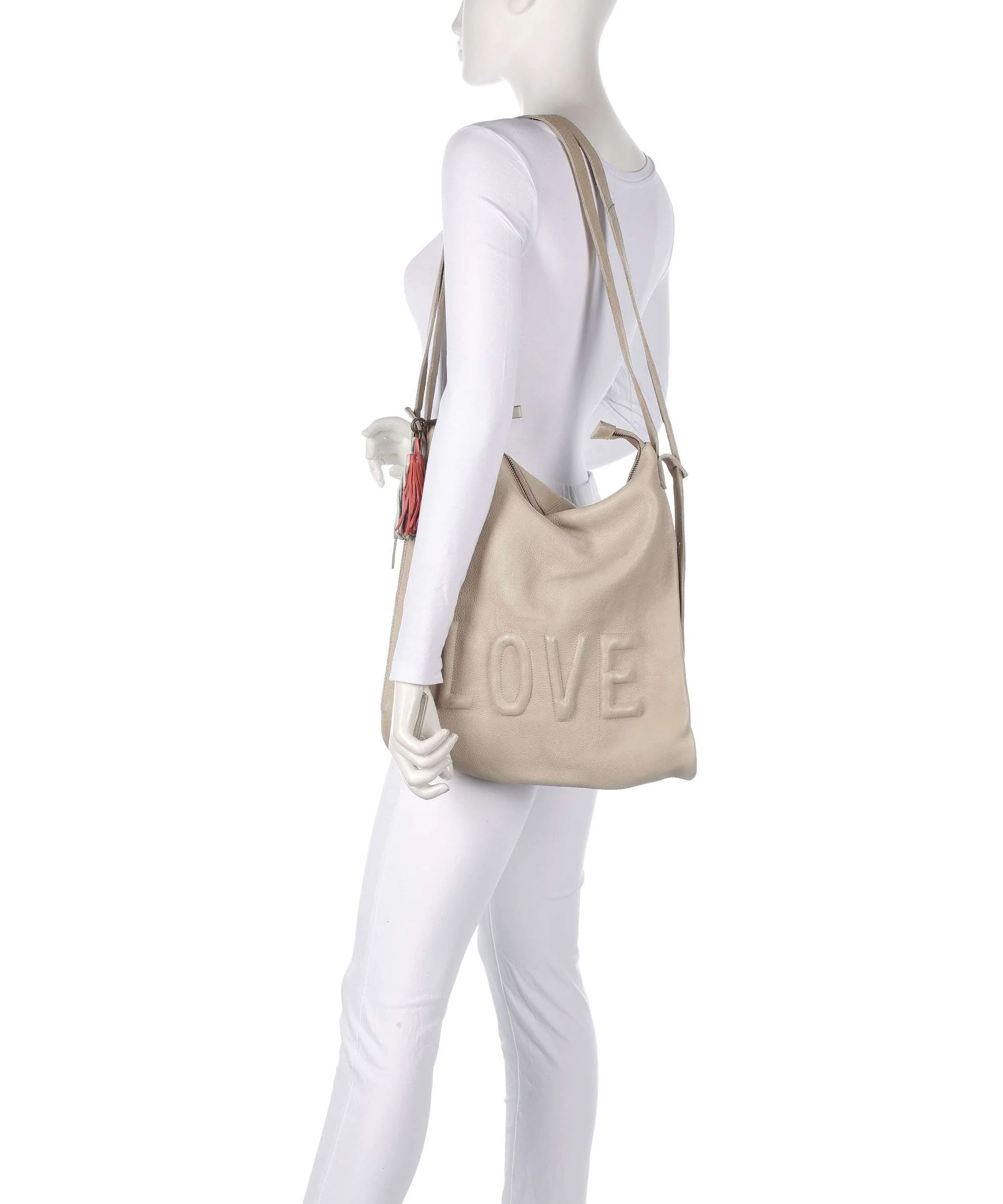 Taschendieb Wien Paoliweg 3 Sac à main porté dos beige sand - Image 4