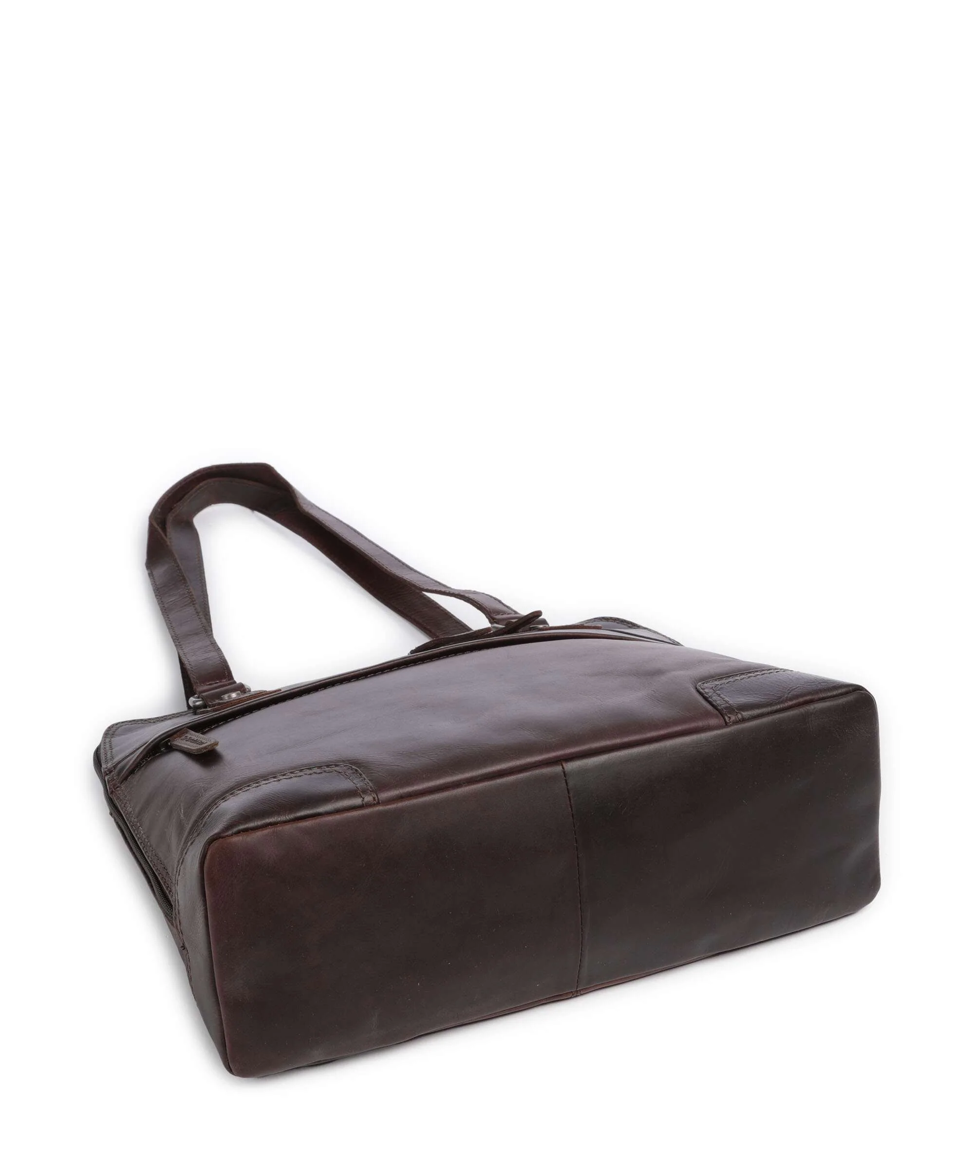 The Chesterfield Brand Cow Wax Pull Up Belgrado Sac porté épaule brown - Image 5