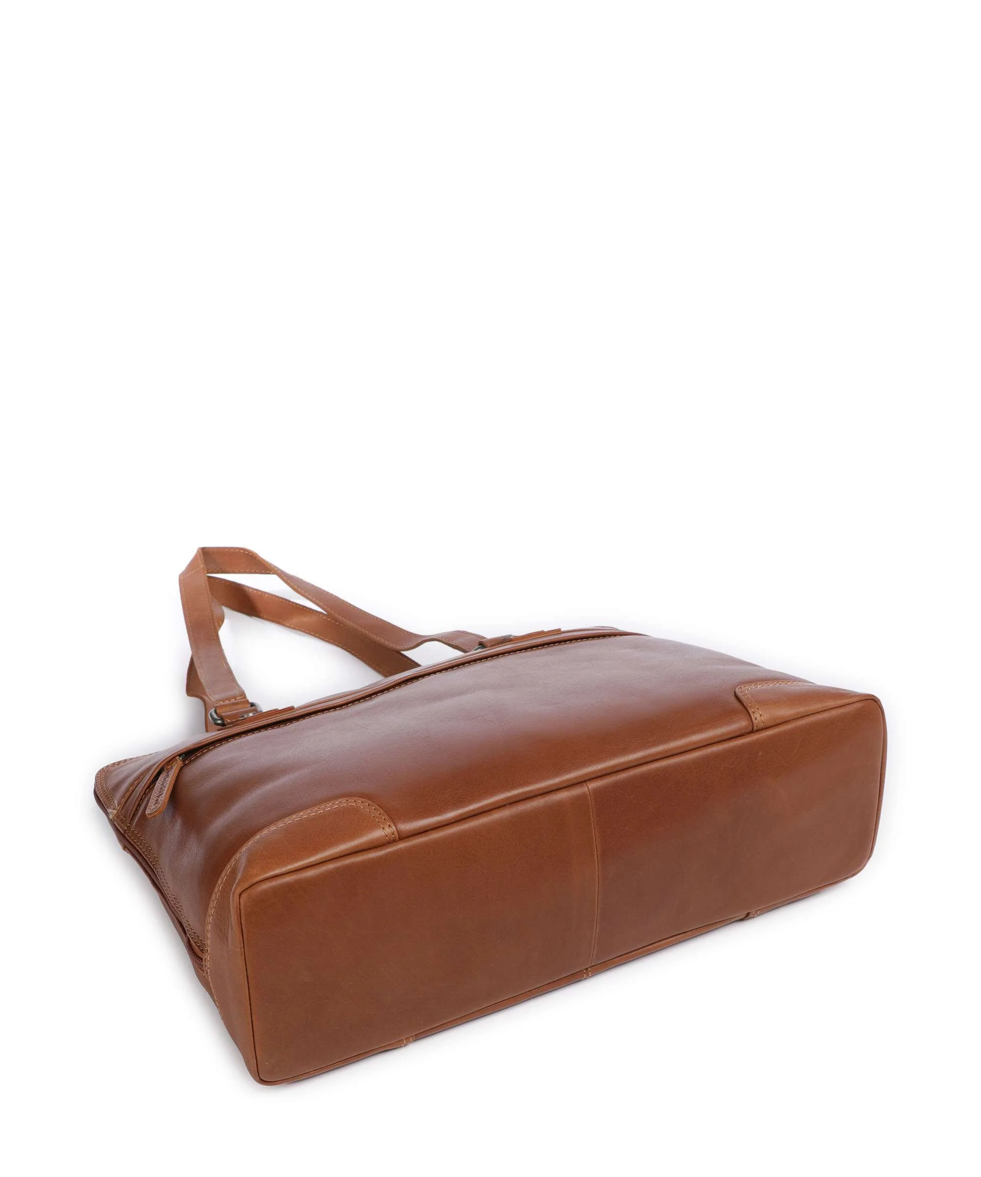 The Chesterfield Brand Cow Wax Pull Up Branson Sac porté épaule cognac - Image 5