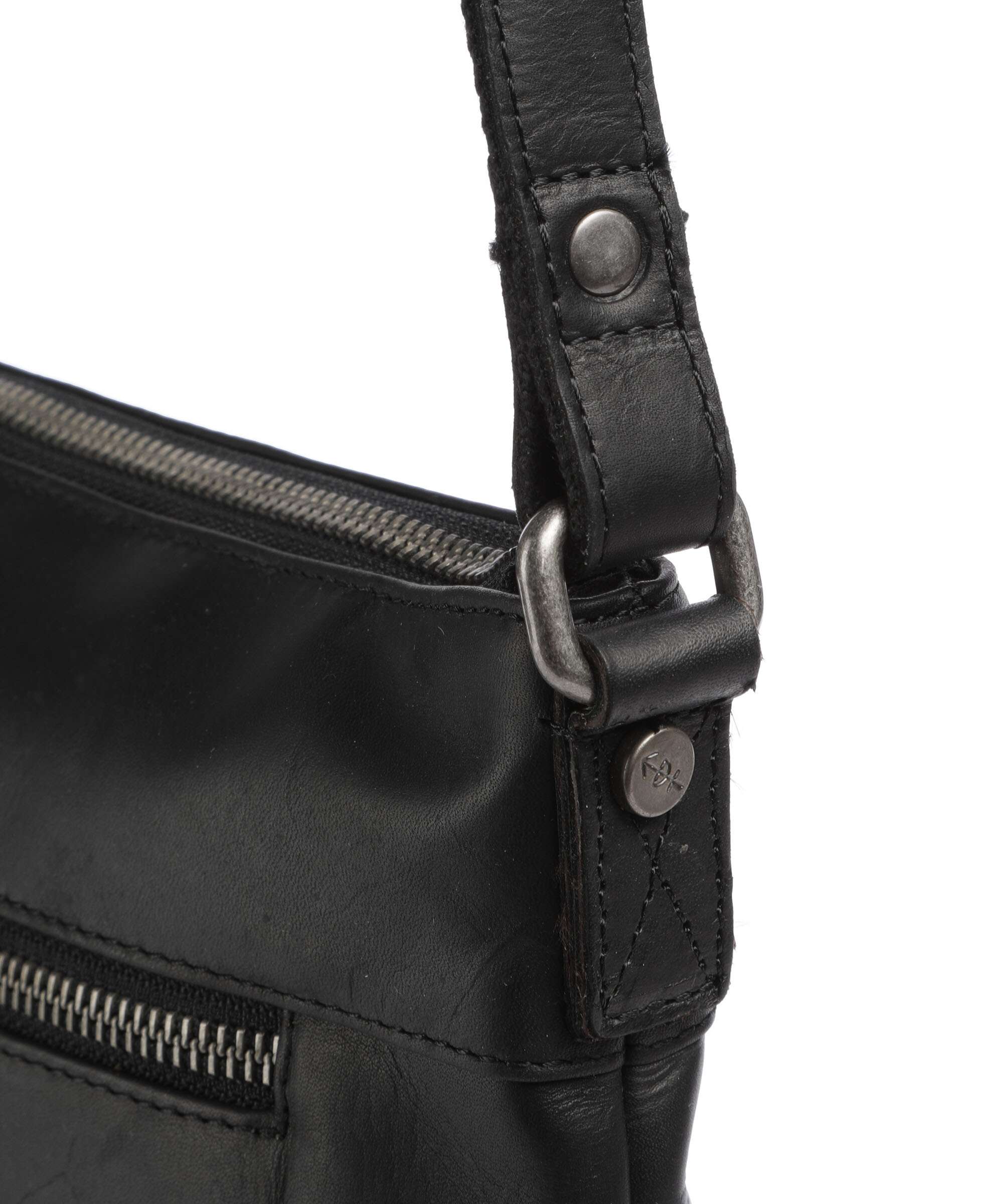 The Chesterfield Brand Cow Wax Pull Up Cartagena Sac bandoulière black - Image 4