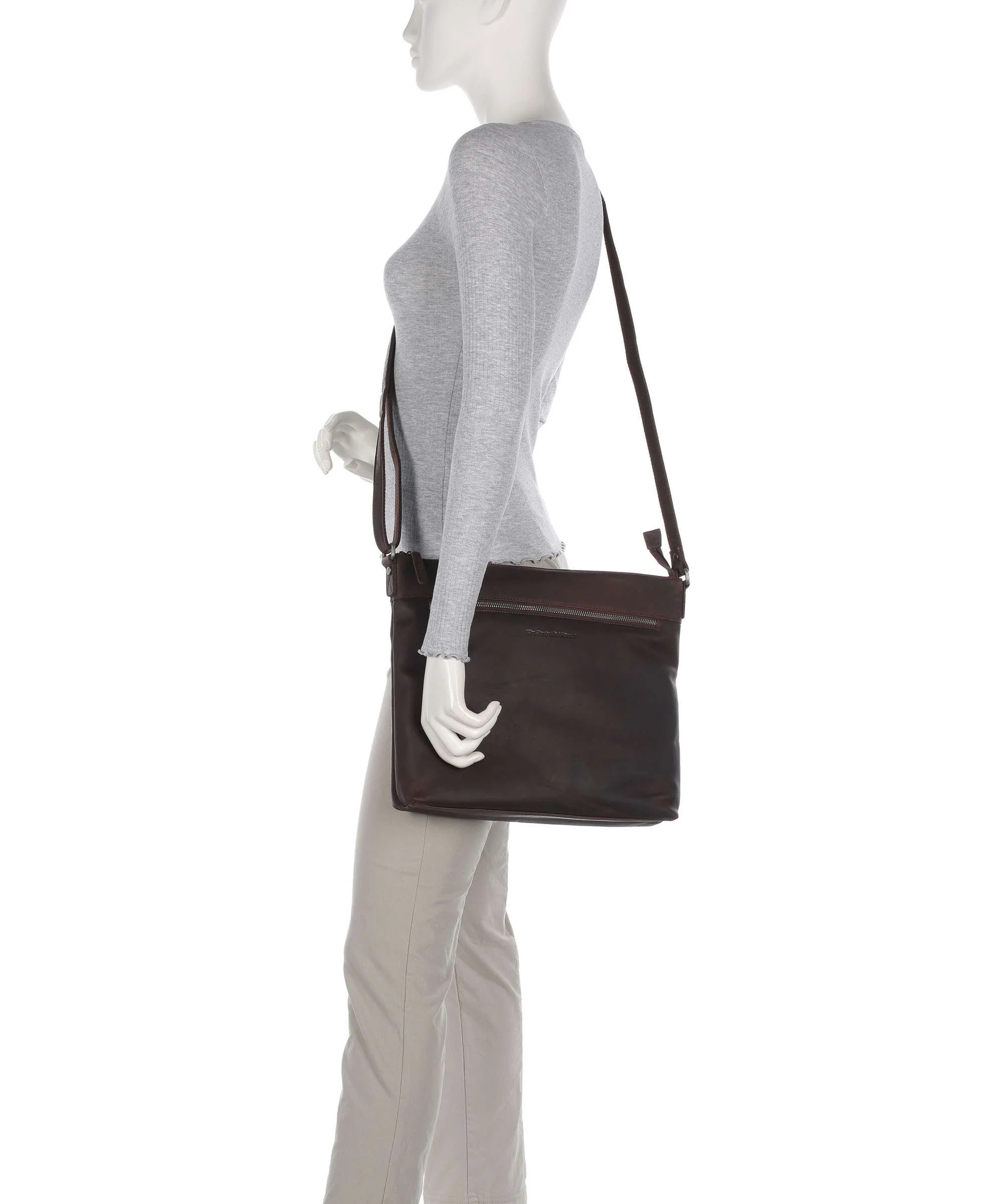 The Chesterfield Brand Cow Wax Pull Up Cartagena Sac bandoulière brown - Image 3