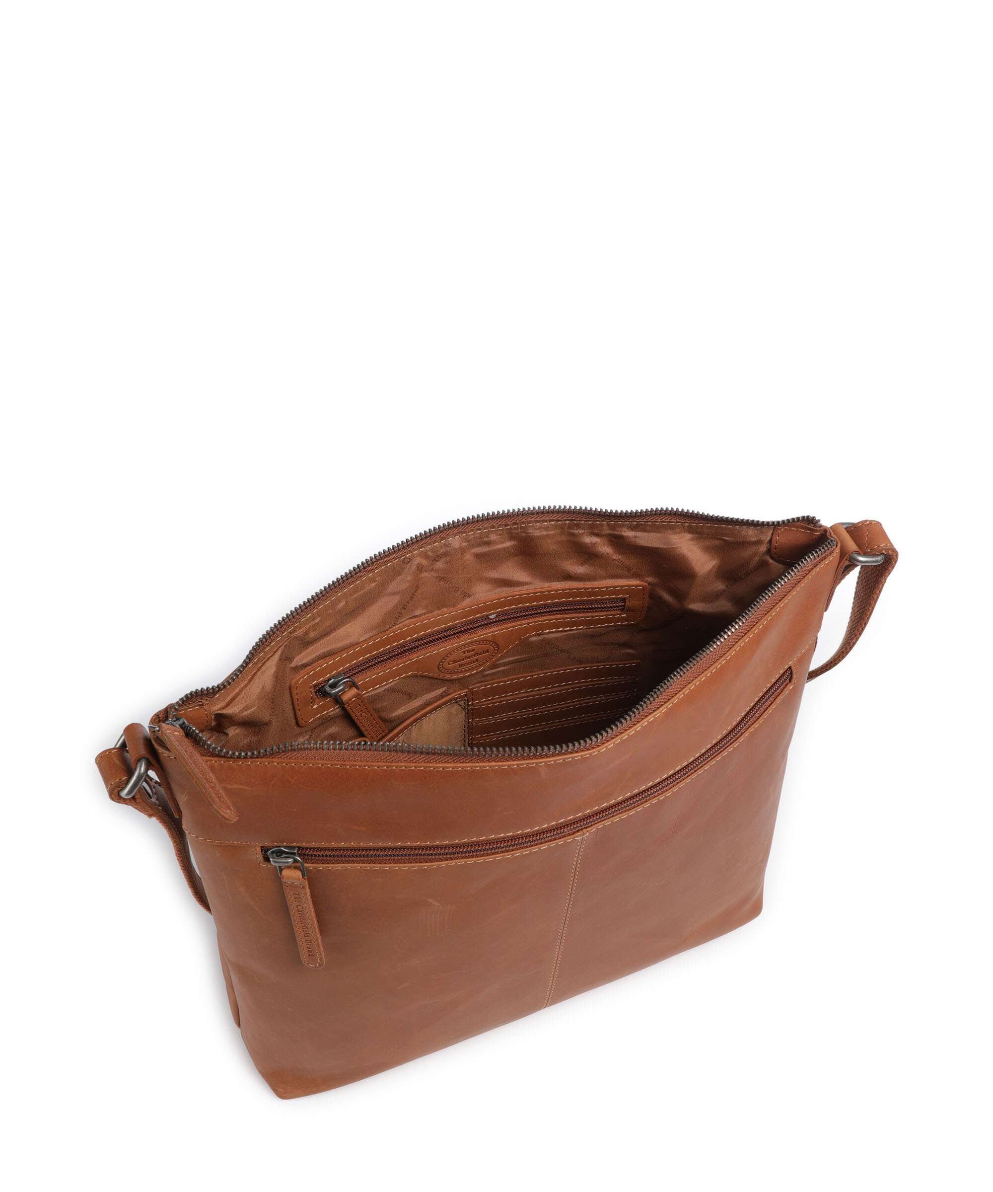 The Chesterfield Brand Cow Wax Pull Up Cartagena Sac bandoulière cognac - Image 6