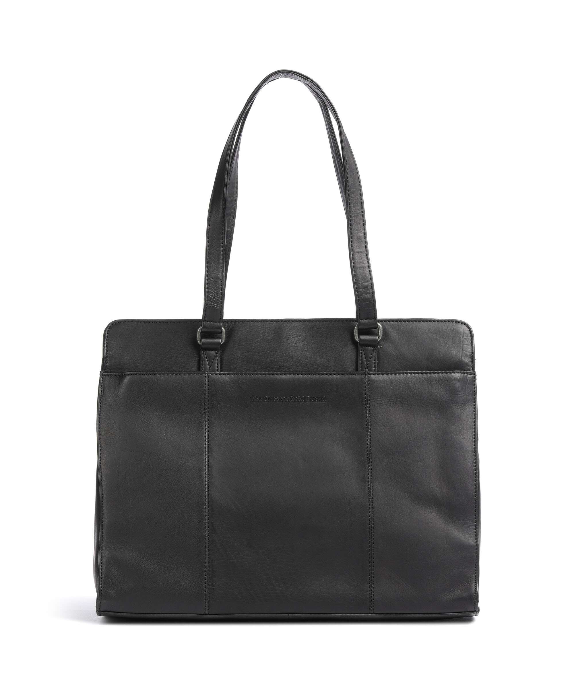 The Chesterfield Brand Cow Wax Pull Up Fidenza Cabas black