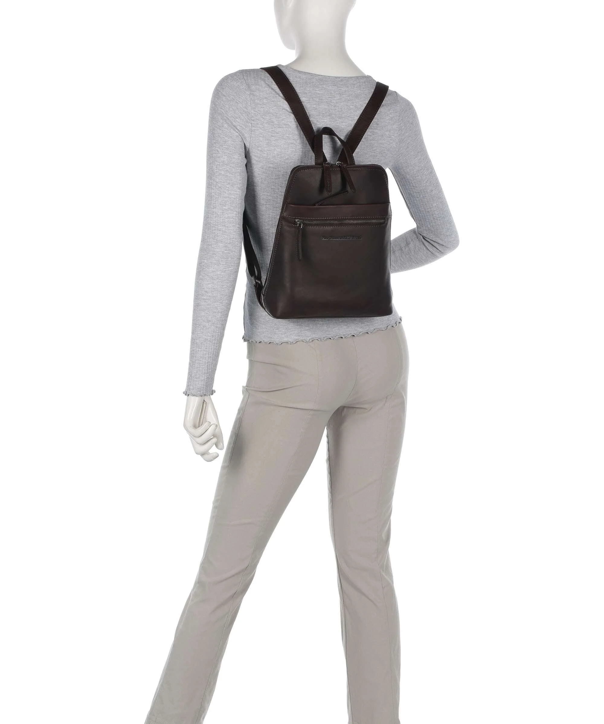 The Chesterfield Brand Cow Wax Pull Up Linford Sac à dos brown - Image 3