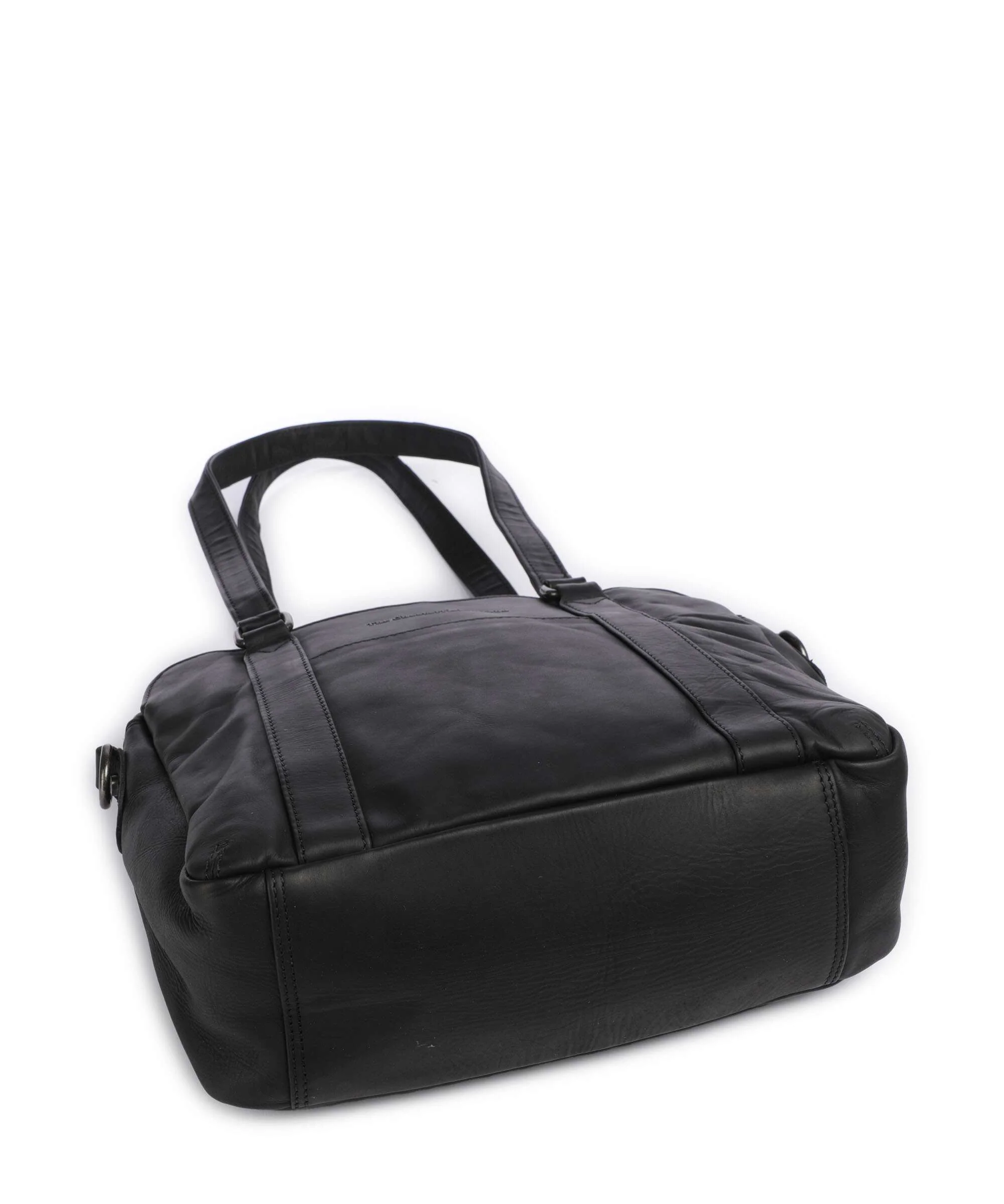 The Chesterfield Brand Cow Wax Pull Up Porlezza Sac porté épaule black - Image 5