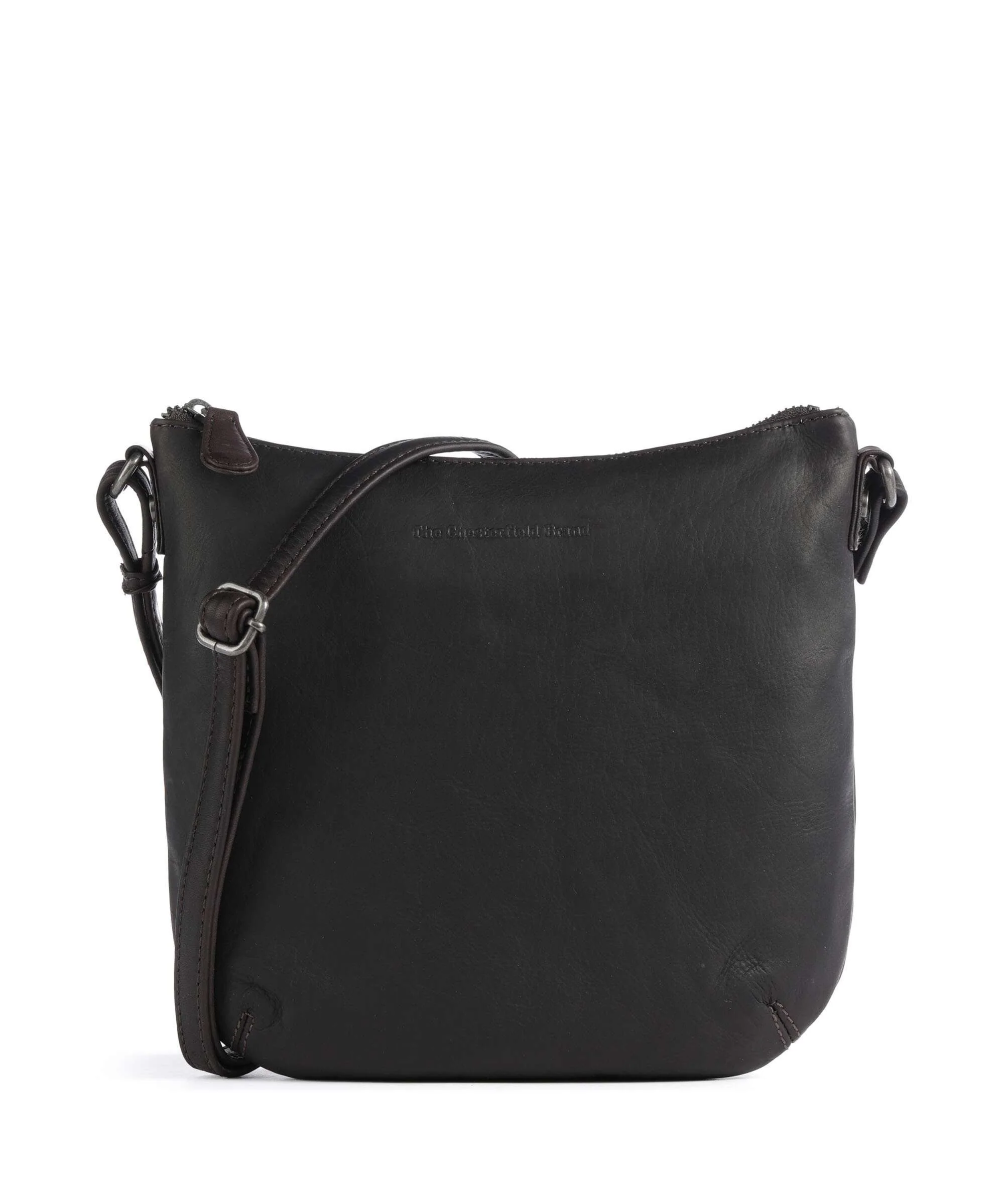 The Chesterfield Brand Cow Wax Pull Up Redding Sac bandoulière brown