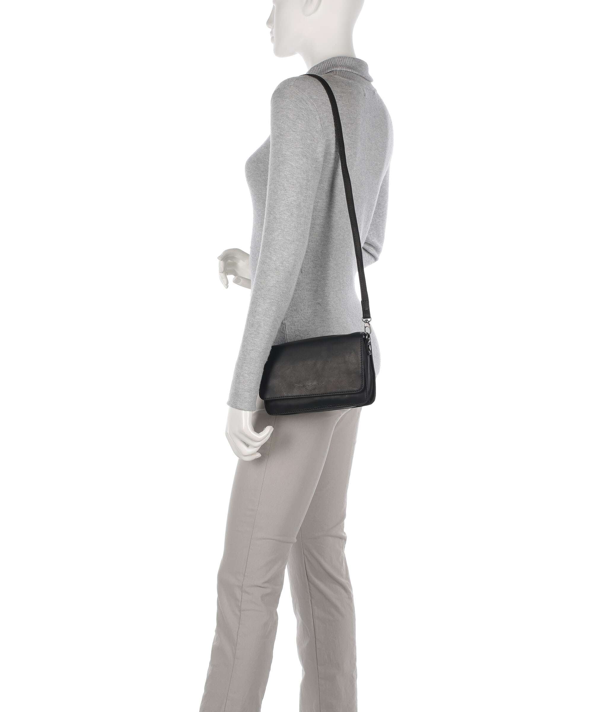 The Chesterfield Brand Cow Wax Pull Up Upsala Sac bandoulière black - Image 3