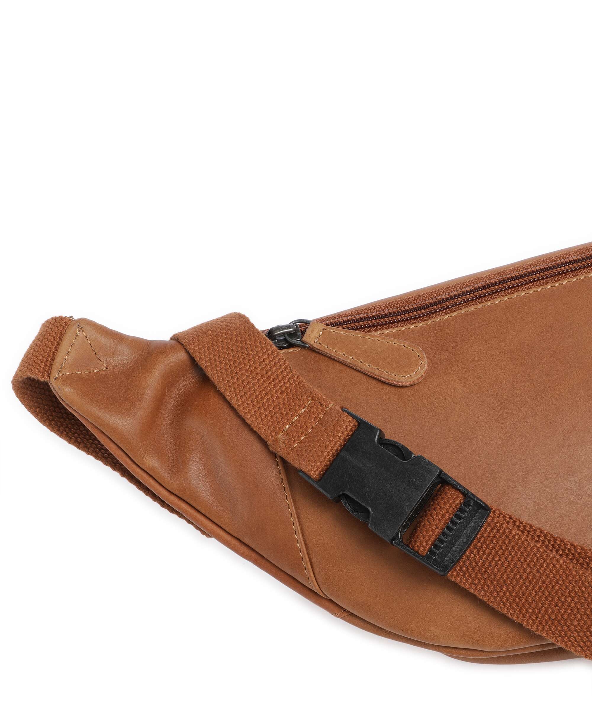 The Chesterfield Brand Cow Wax Pull Up Vernio Sac banane cognac - Image 5