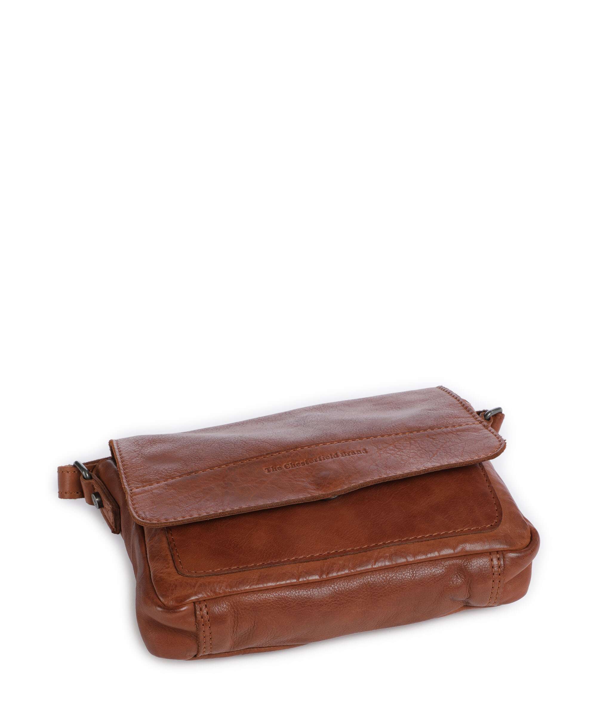 The Chesterfield Brand Washed Waxed Cow Ann Sac bandoulière cognac - Image 5