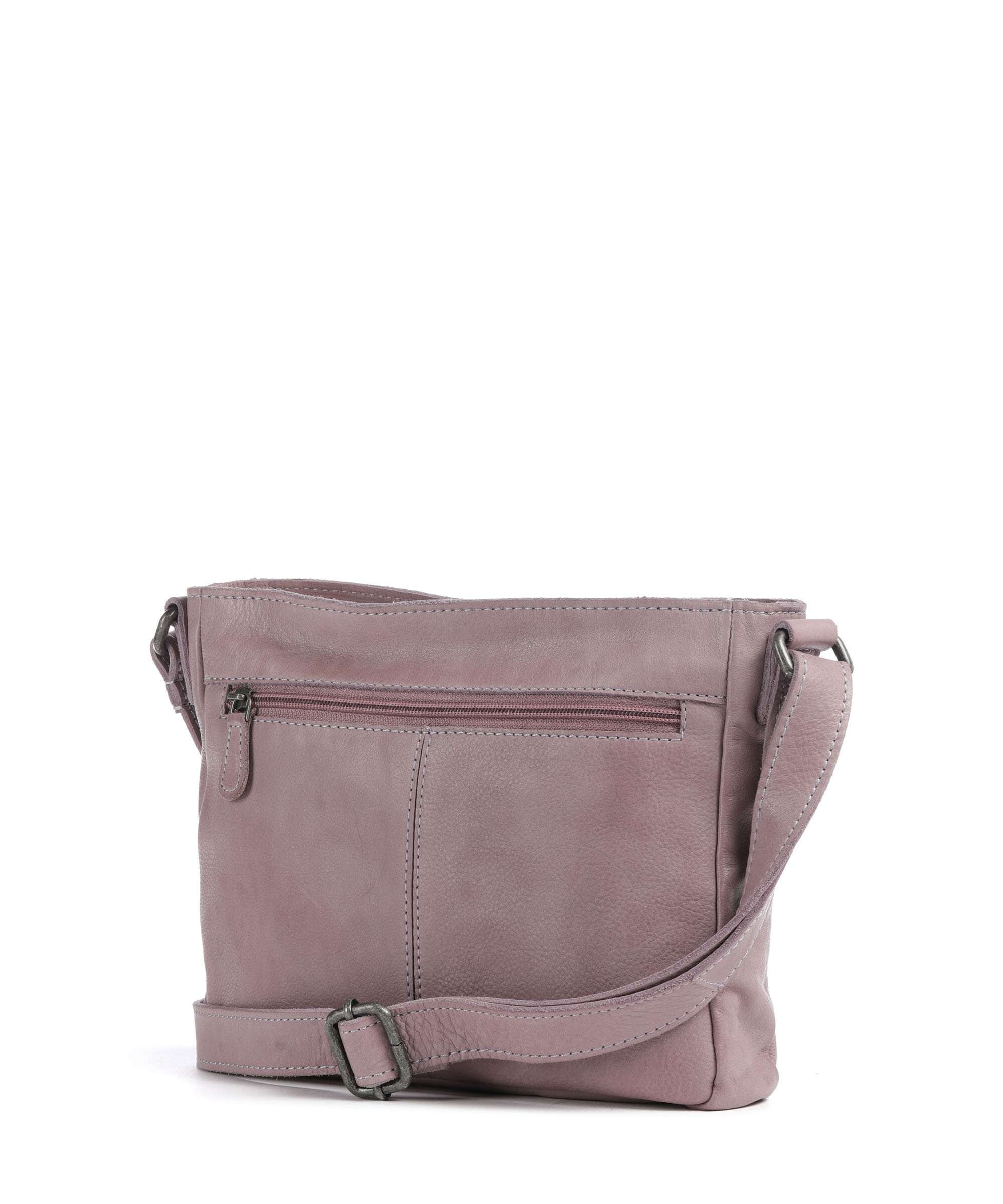 The Chesterfield Brand Washed Waxed Cow Aston Sac bandoulière lavender lila - Image 2