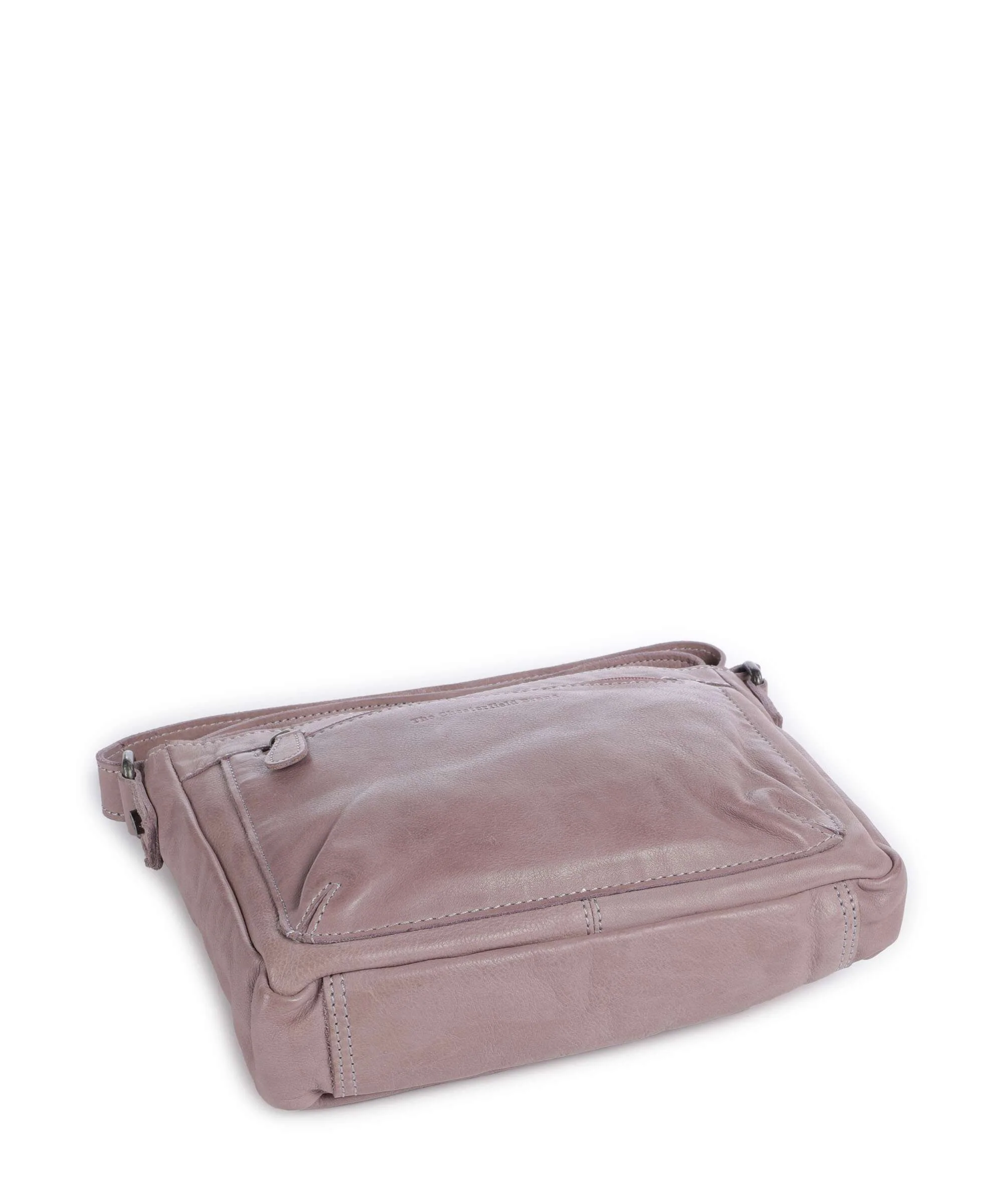 The Chesterfield Brand Washed Waxed Cow Aston Sac bandoulière lavender lila - Image 5