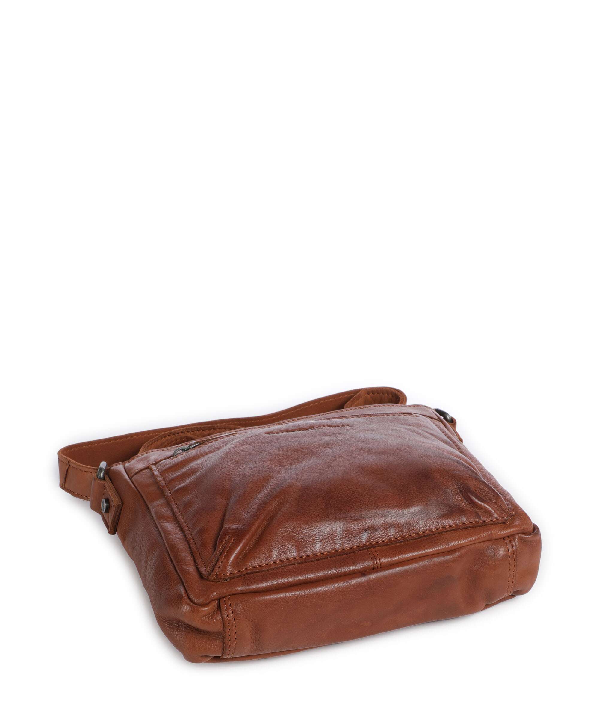 The Chesterfield Brand Washed Waxed Cow Aston Sac bandoulière cognac - Image 5