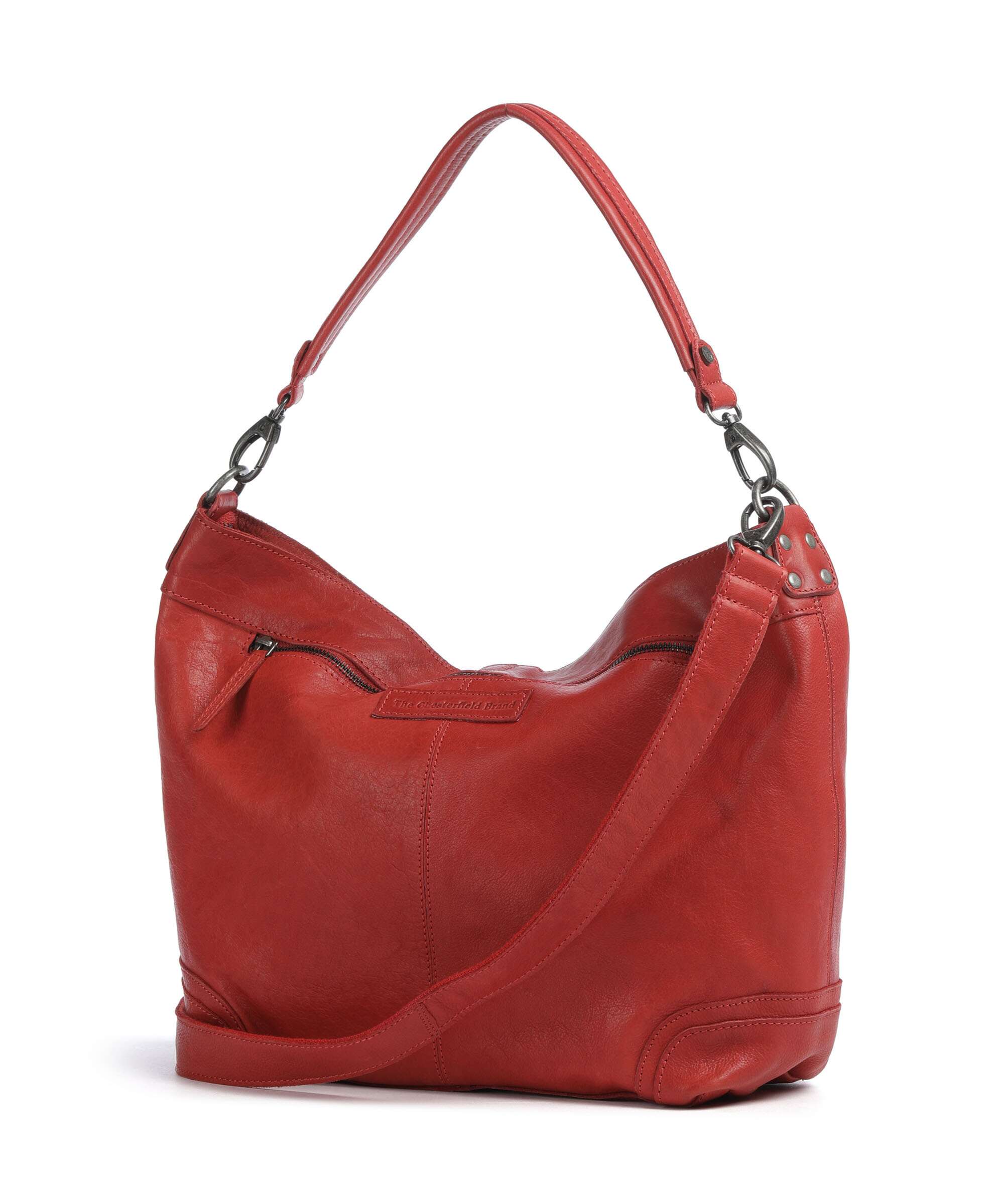 The Chesterfield Brand Washed Waxed Cow Bolivia Sac fourre-tout red - Image 2