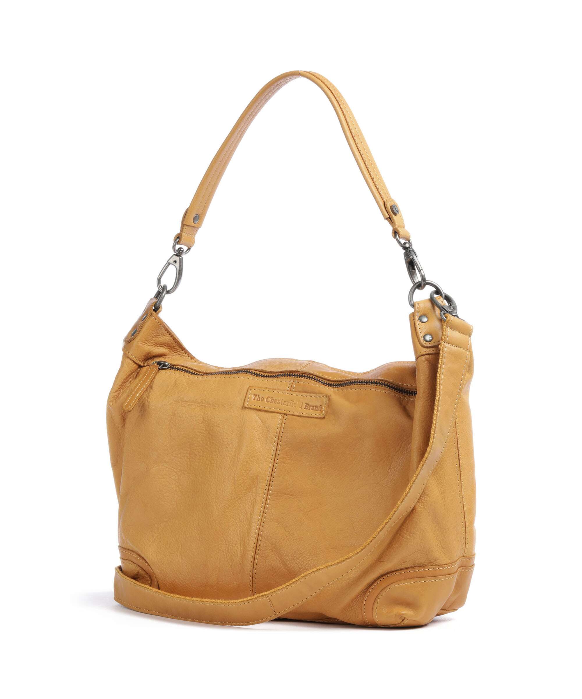 The Chesterfield Brand Washed Waxed Cow Bolivia Sac fourre-tout ocher yellow - Image 2