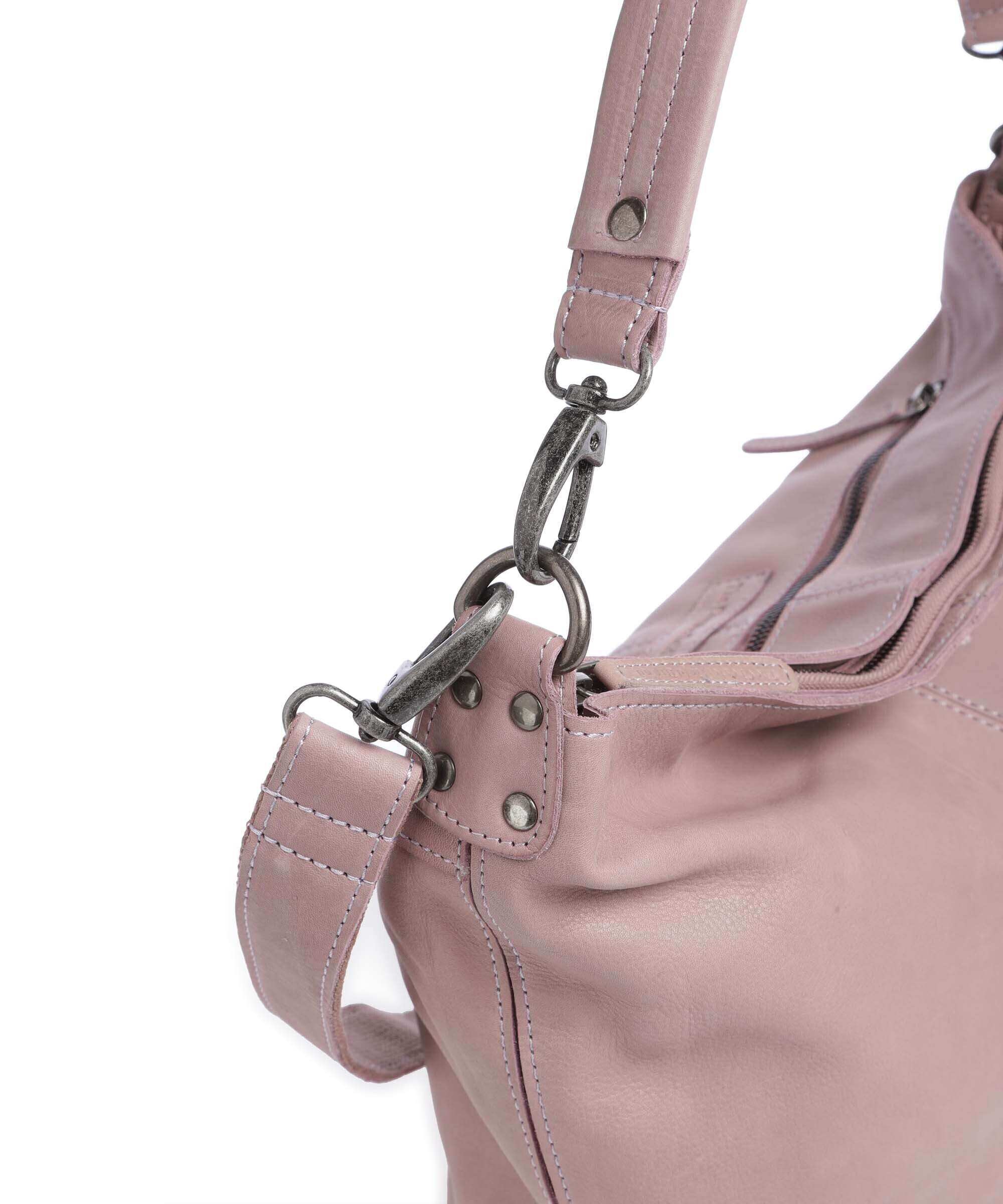 The Chesterfield Brand Washed Waxed Cow Bolivia Sac fourre-tout lavender lila - Image 4