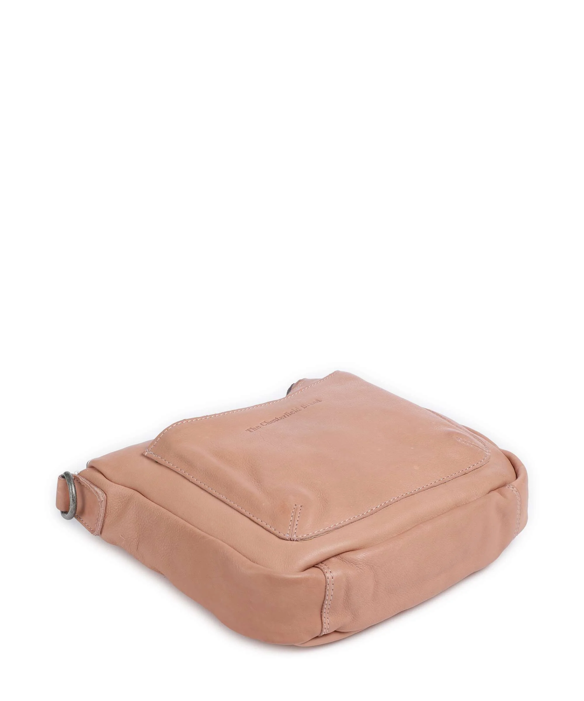 The Chesterfield Brand Washed Waxed Cow Caroline Sac bandoulière vintage rose - Image 5