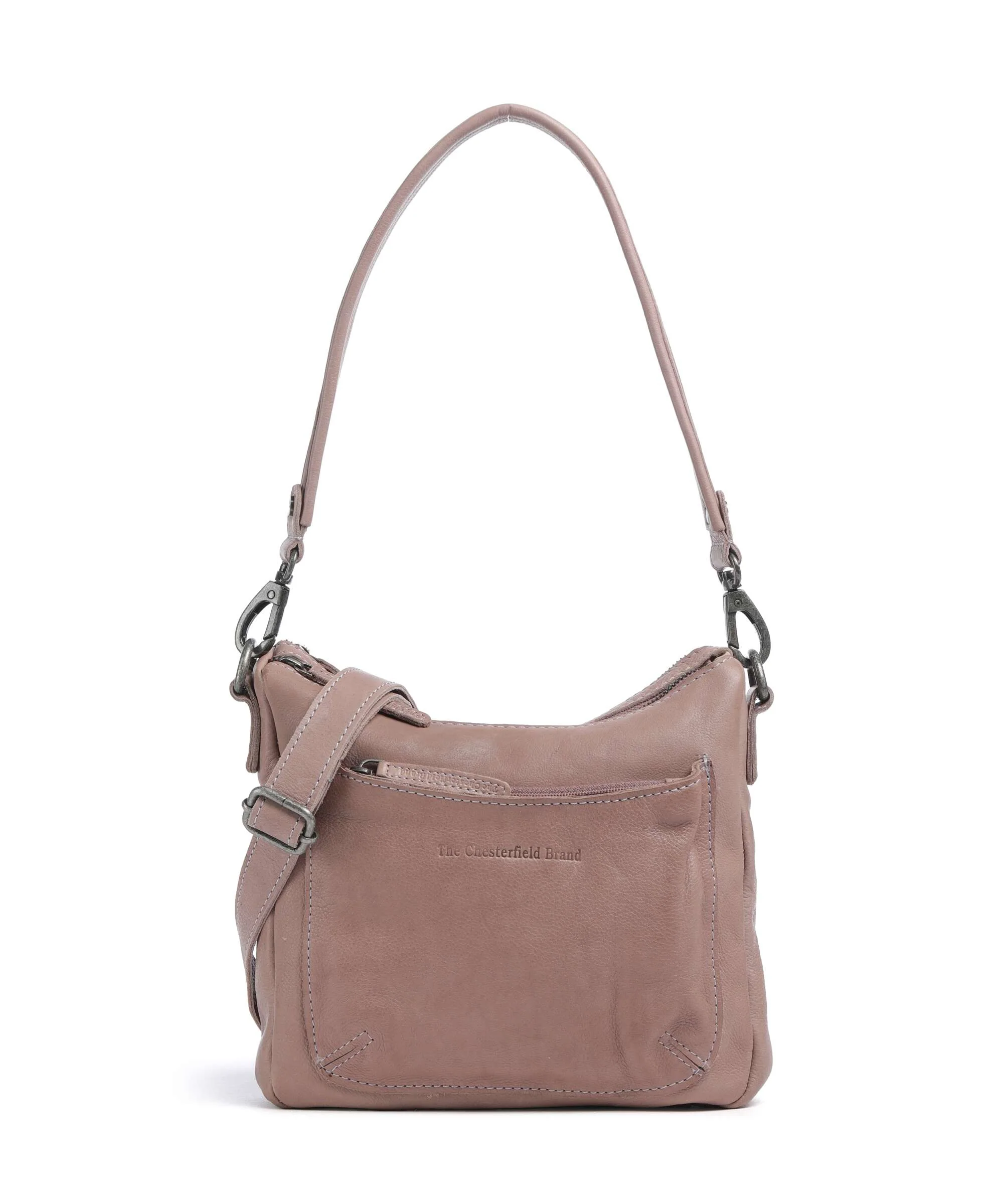 The Chesterfield Brand Washed Waxed Cow Caroline Sac bandoulière lavender lilac
