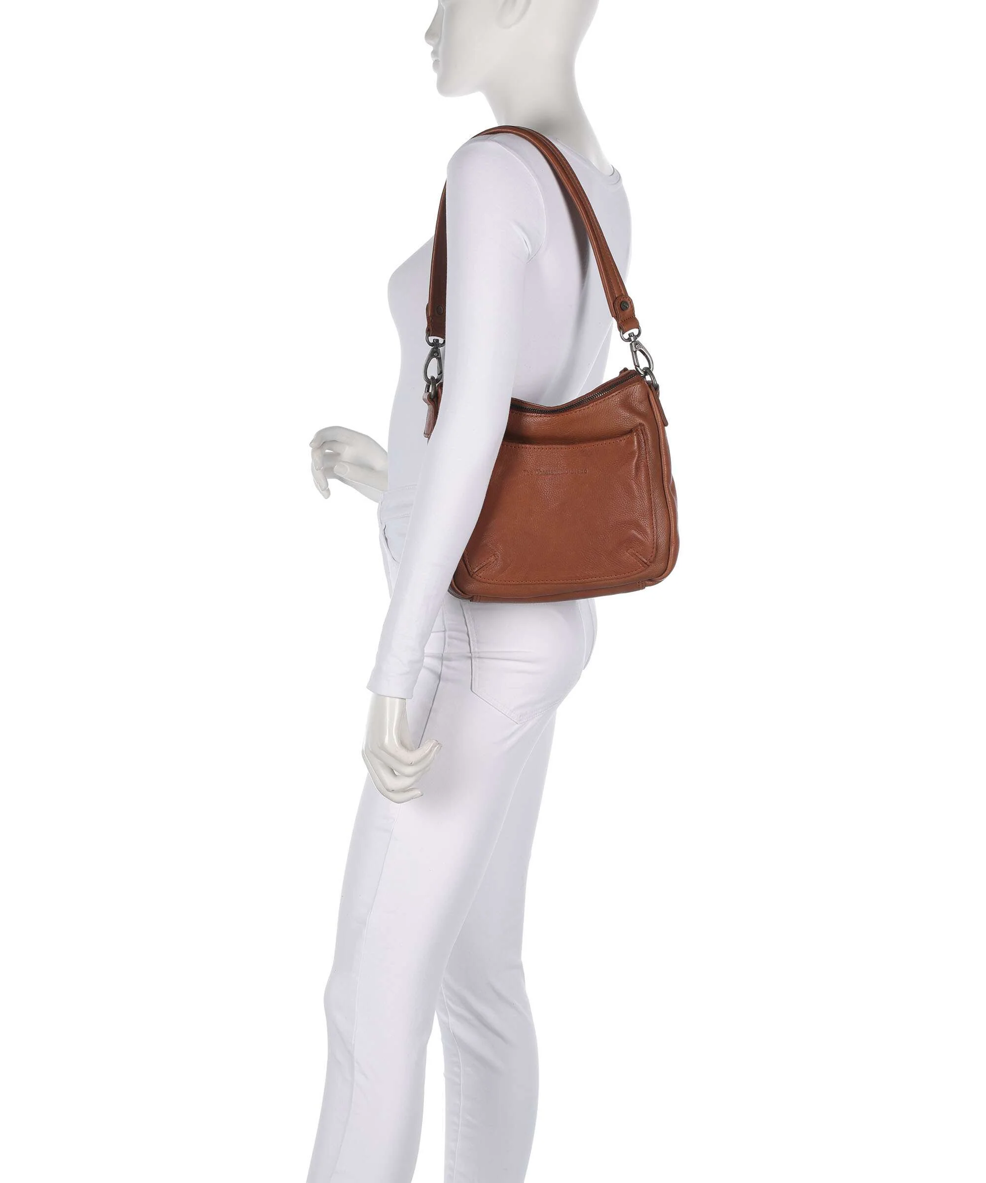 The Chesterfield Brand Washed Waxed Cow Caroline Sac bandoulière cognac - Image 3