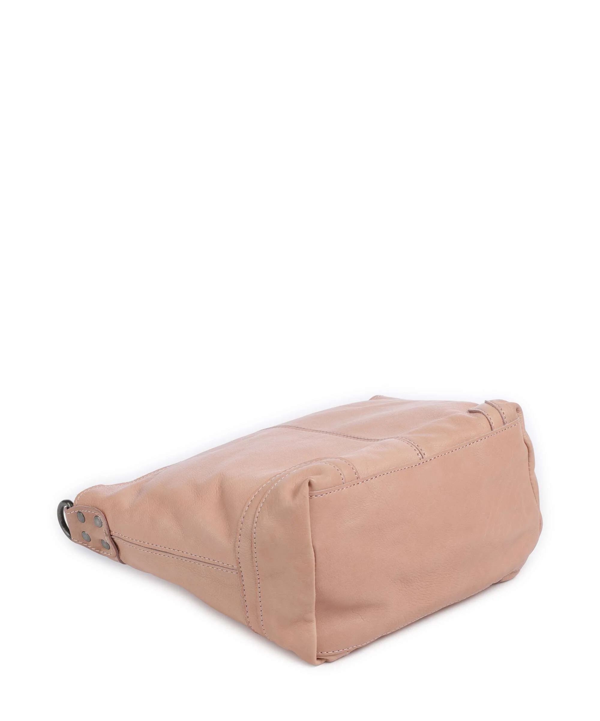 The Chesterfield Brand Washed Waxed Cow Lucy Sac porté épaule vintage rose - Image 4