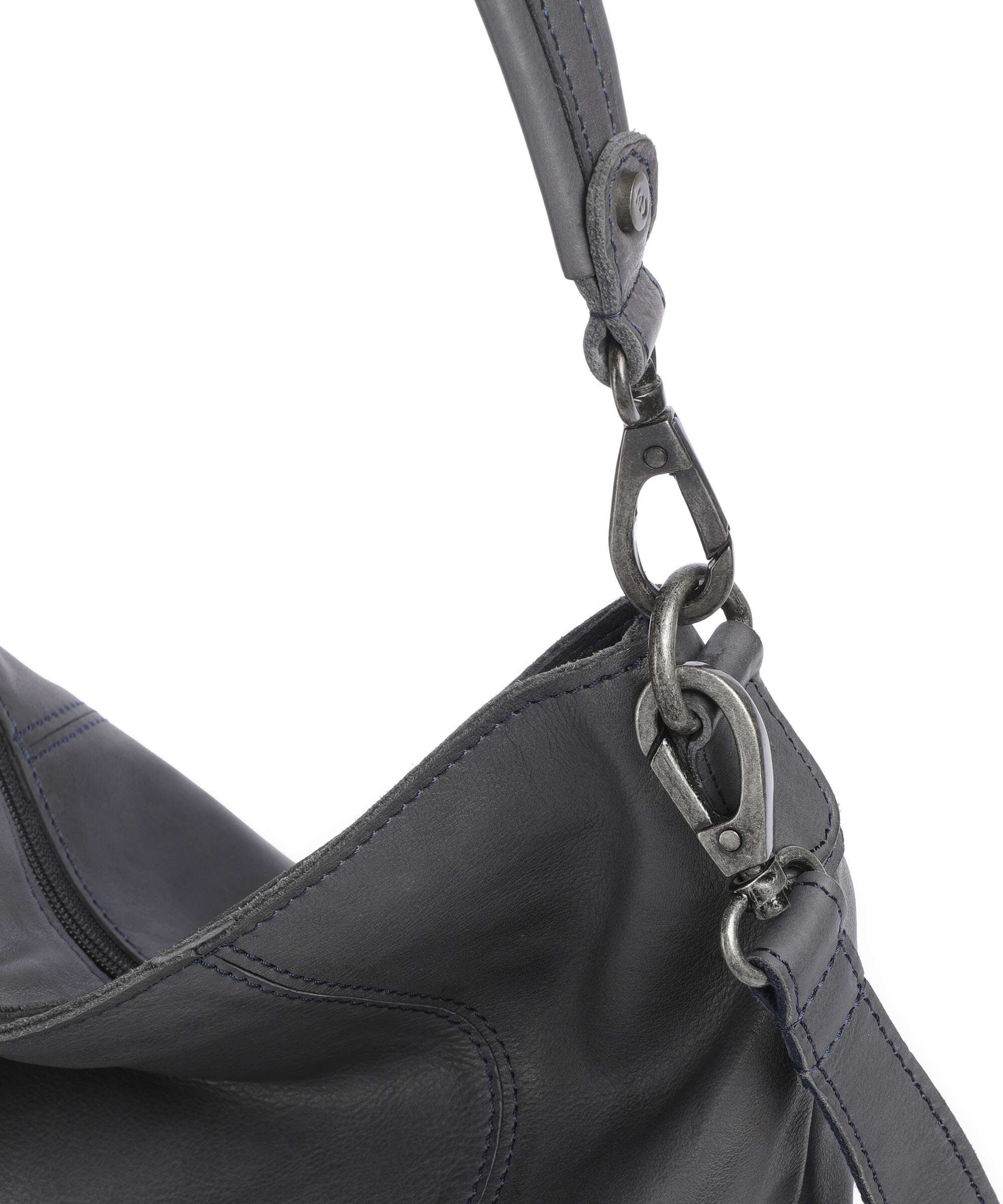 The Chesterfield Brand Washed Waxed Cow Sintra Sac fourre-tout navy - Image 4