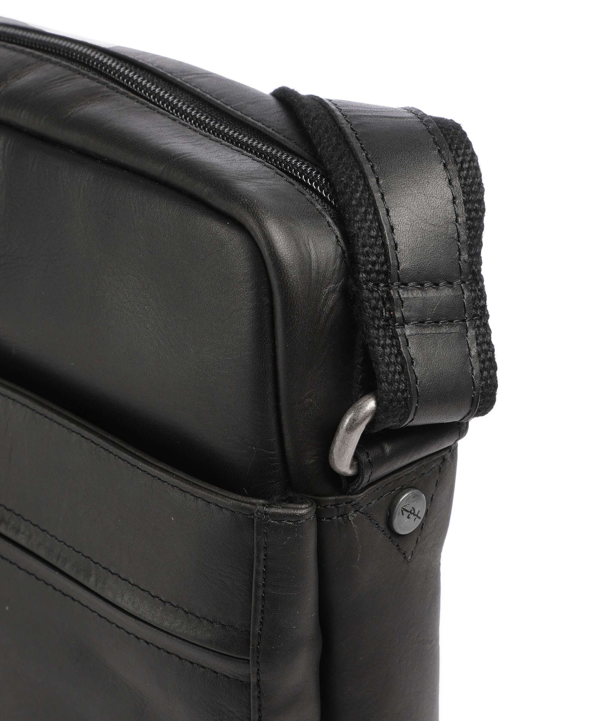 The Chesterfield Brand Wax Pull Up Cow Anzora Sac bandoulière black - Image 4