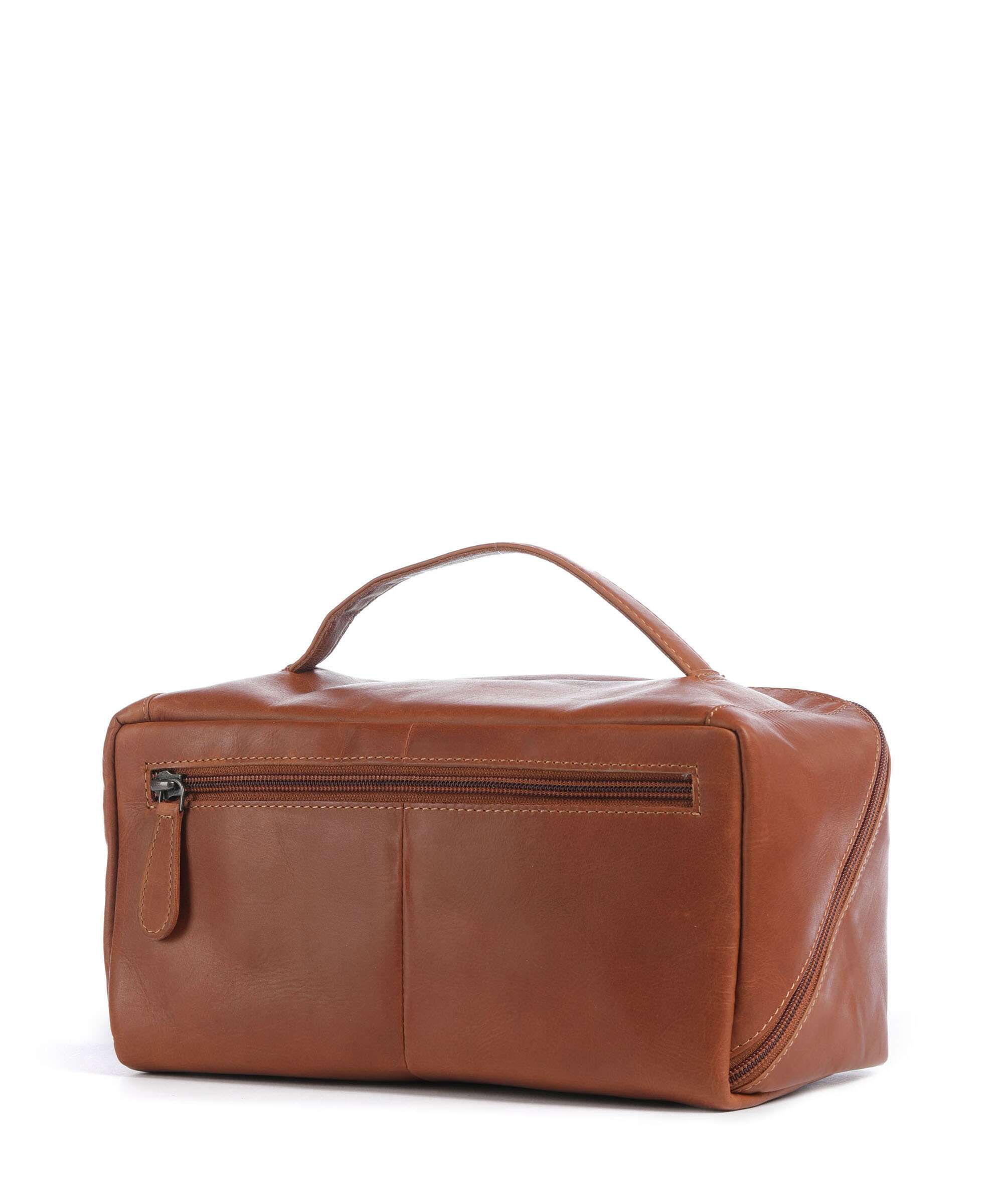 The Chesterfield Brand Wax Pull Up Cow Elmia Trousse de toilette cognac - Image 2