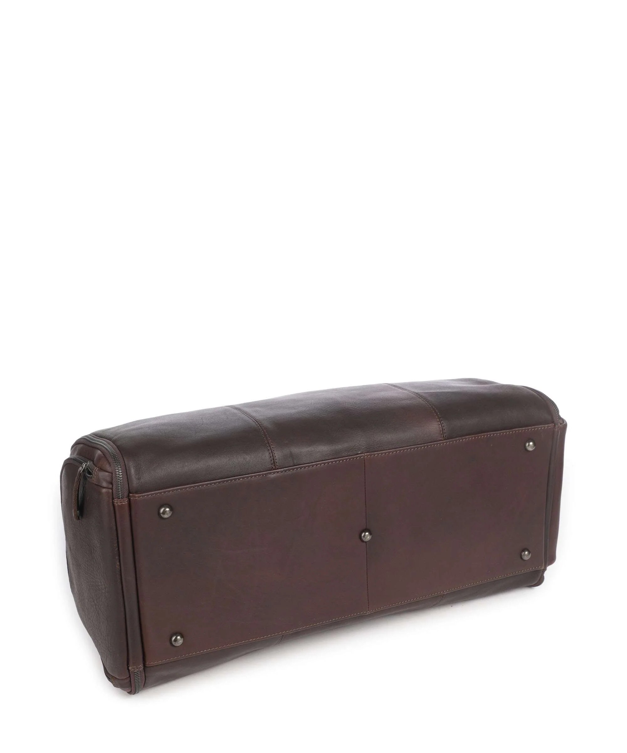 The Chesterfield Brand Wax Pull Up Cow Finlay Sac weekend brown - Image 4