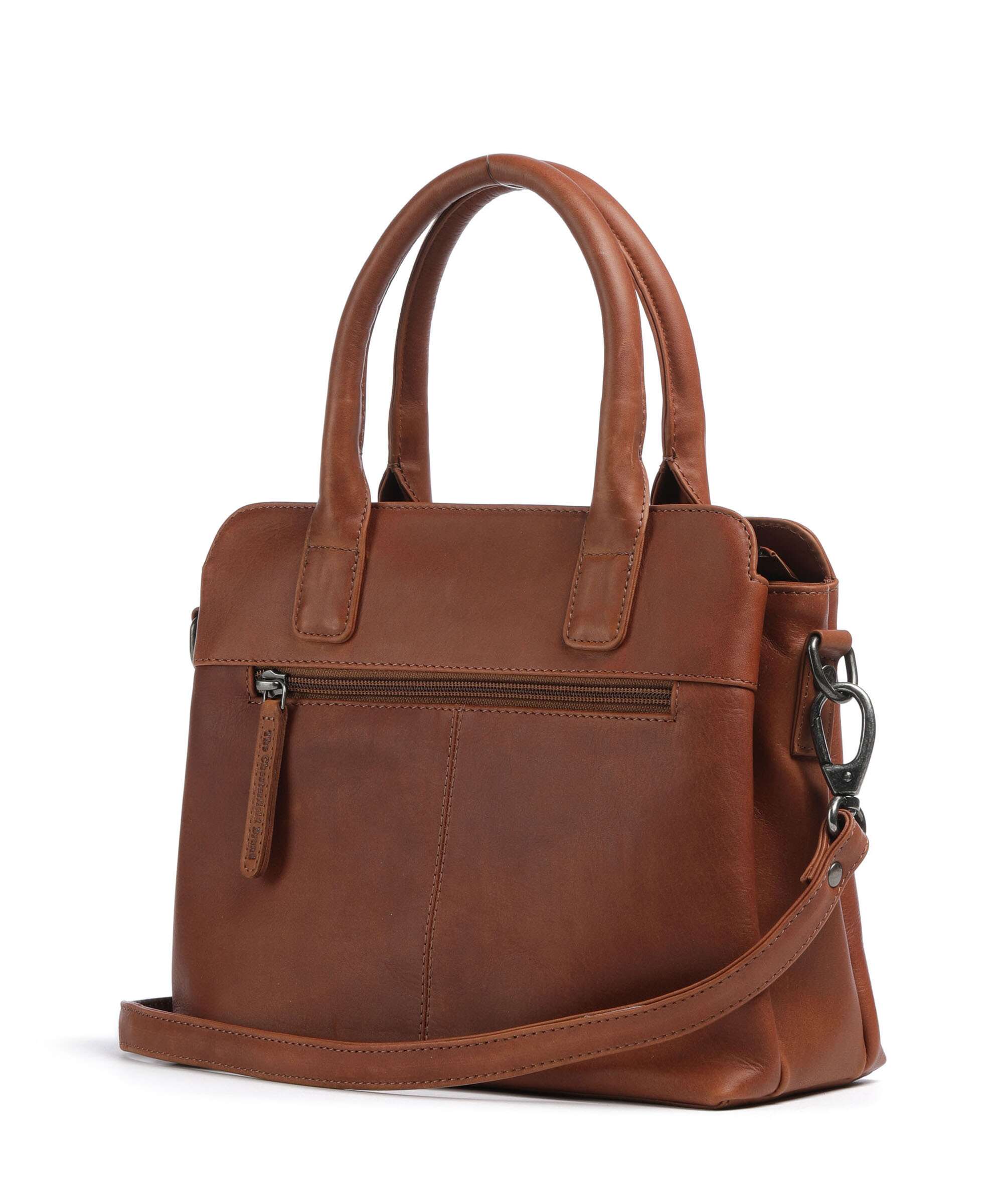 The Chesterfield Brand Wax Pull Up Cow Hermosa Sac à main cognac - Image 2