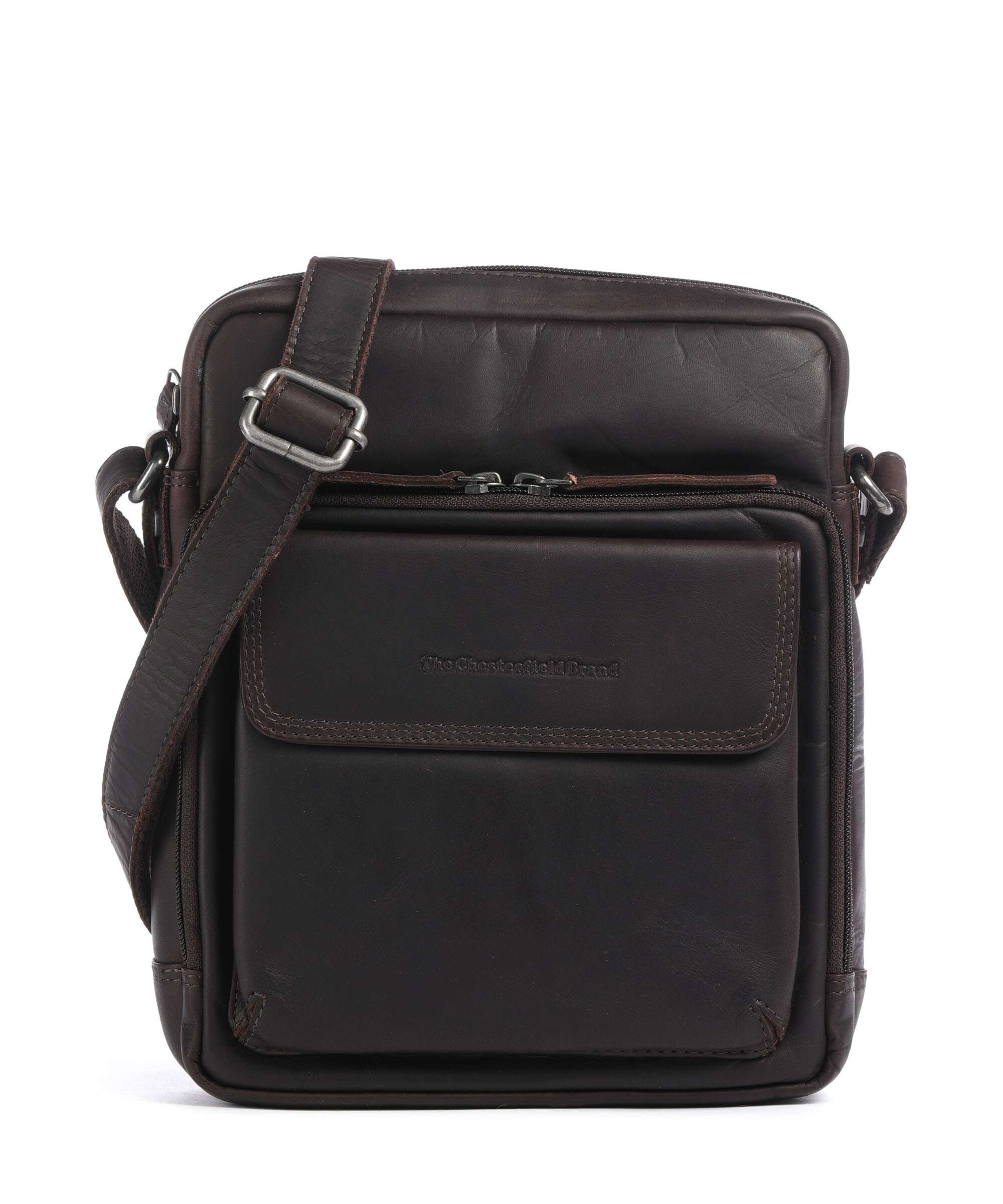 The Chesterfield Brand Wax Pull Up Cow Montira Sac bandoulière brown
