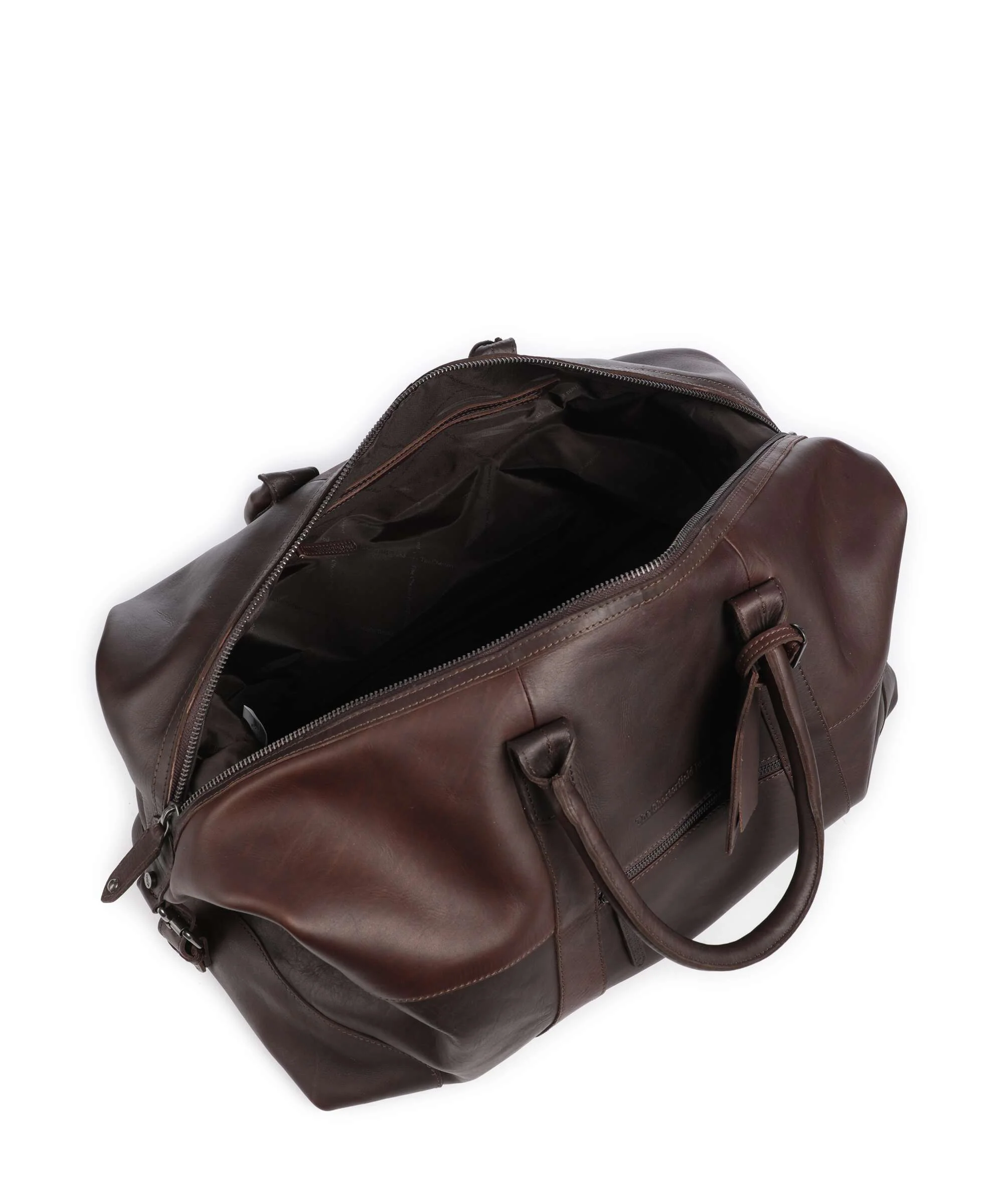 The Chesterfield Brand Wax Pull Up Cow Portsmouth 2 Sac weekend brown - Image 5