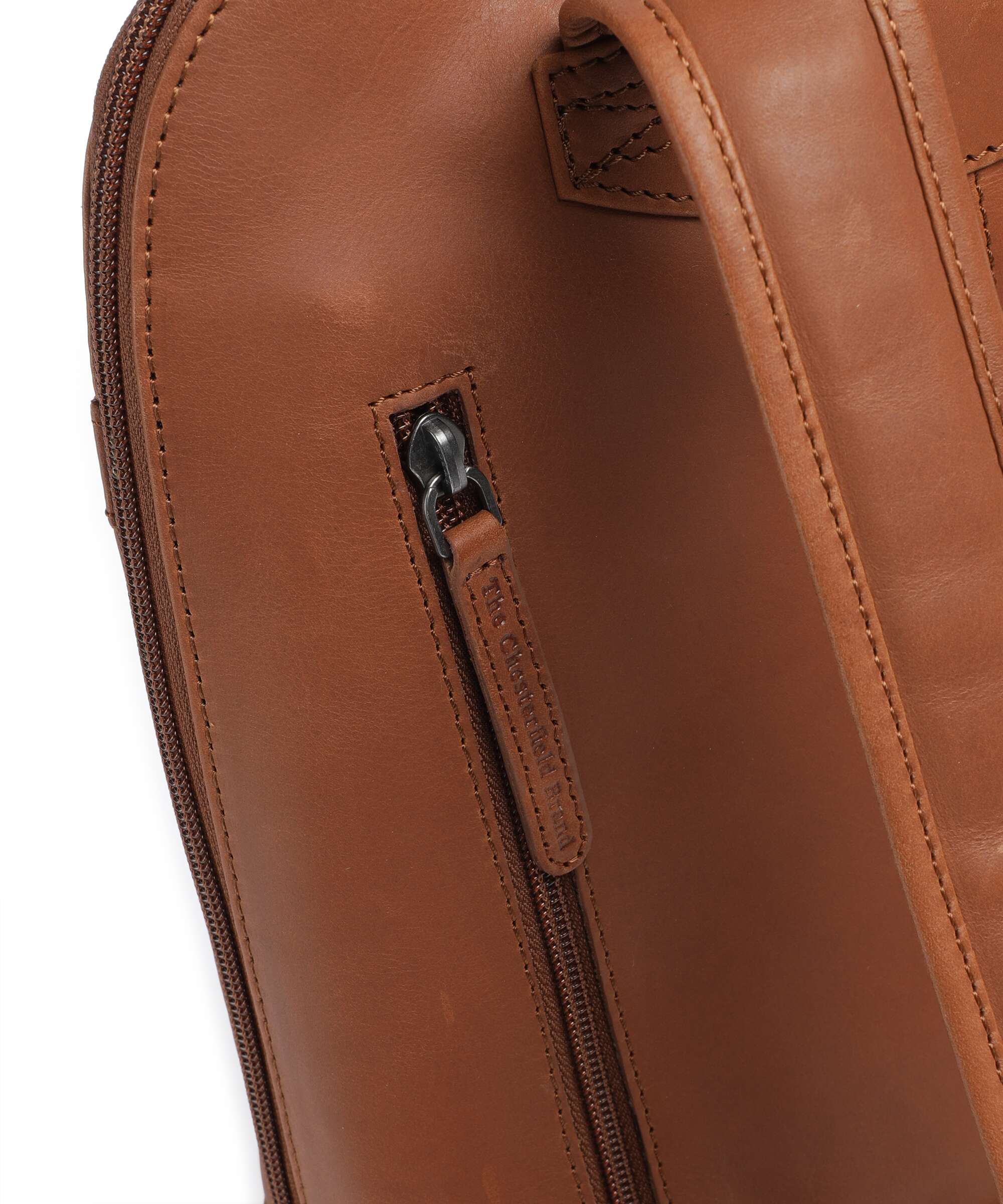 The Chesterfield Brand Wax Pull Up Cow Tigris Sac à dos cognac - Image 4