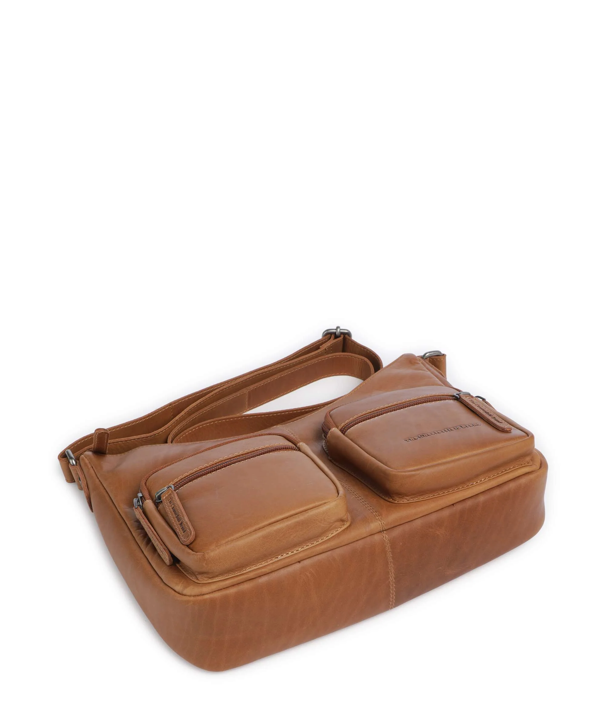 The Chesterfield Brand Wax Pull Up Cow Valenora Sac porté épaule cognac - Image 5