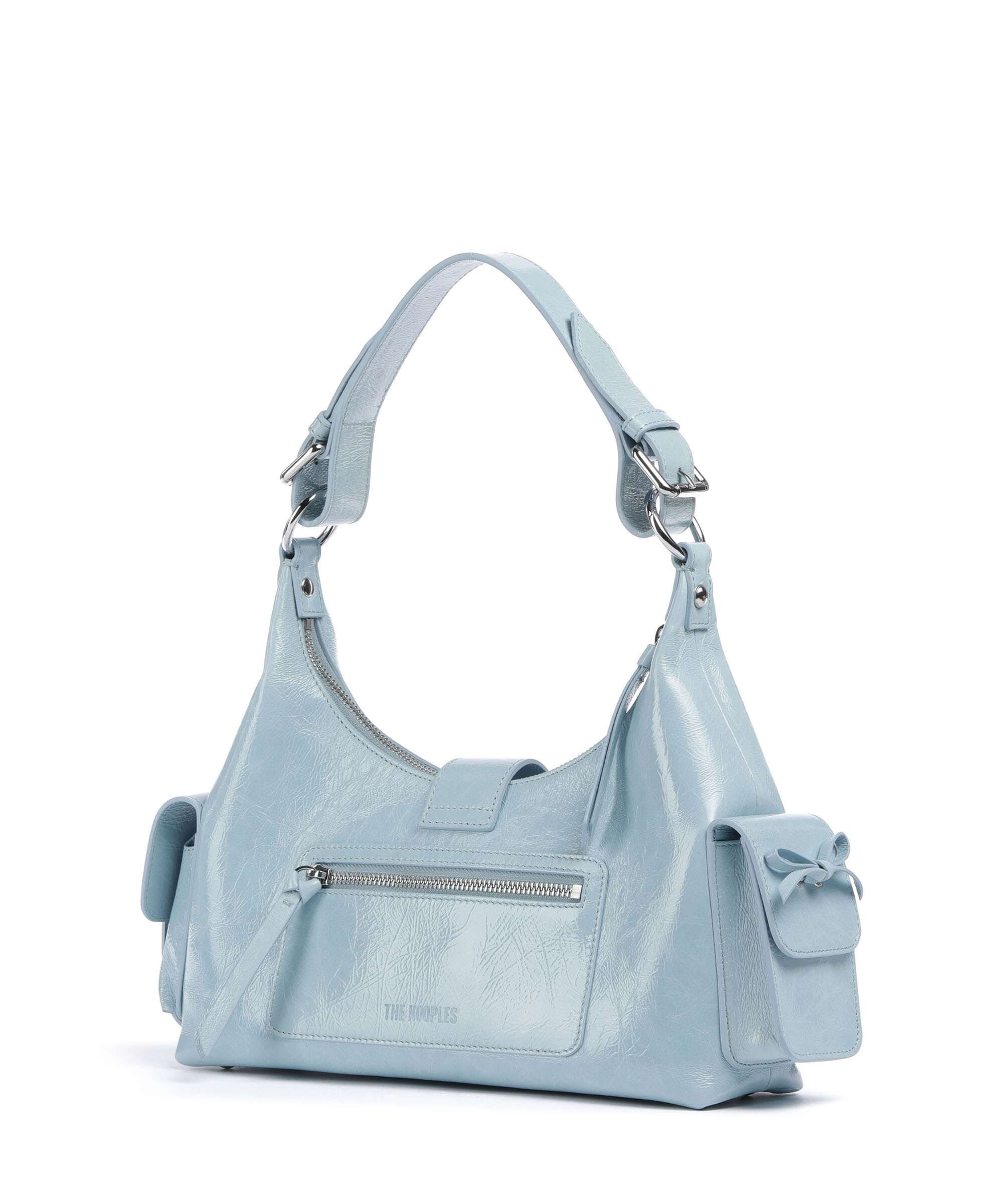 The Kooples Amelia Sac porté épaule light blue - Image 2