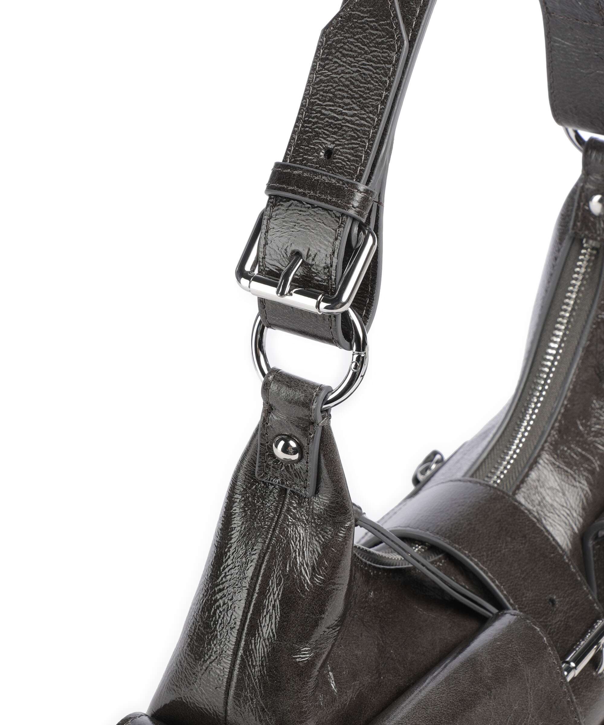 The Kooples Amelia Sac porté épaule grey - Image 4