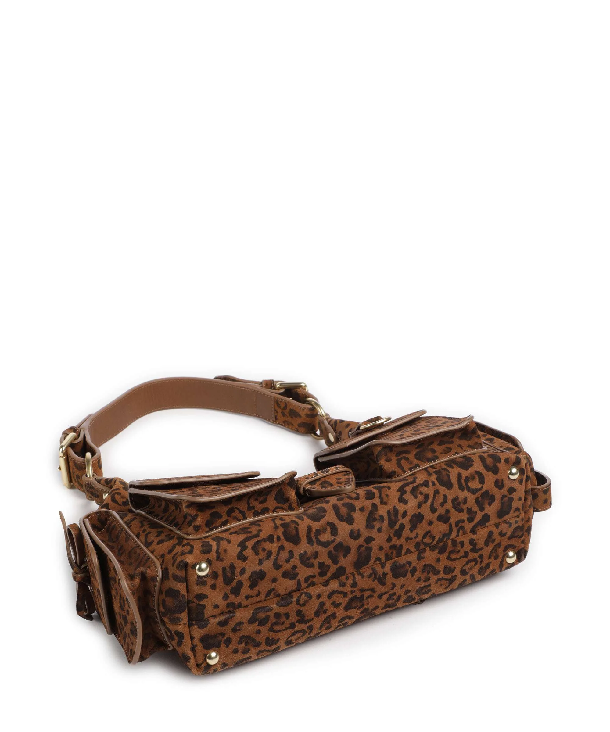 The Kooples Amelia Small Sac porté épaule leopard - Image 5