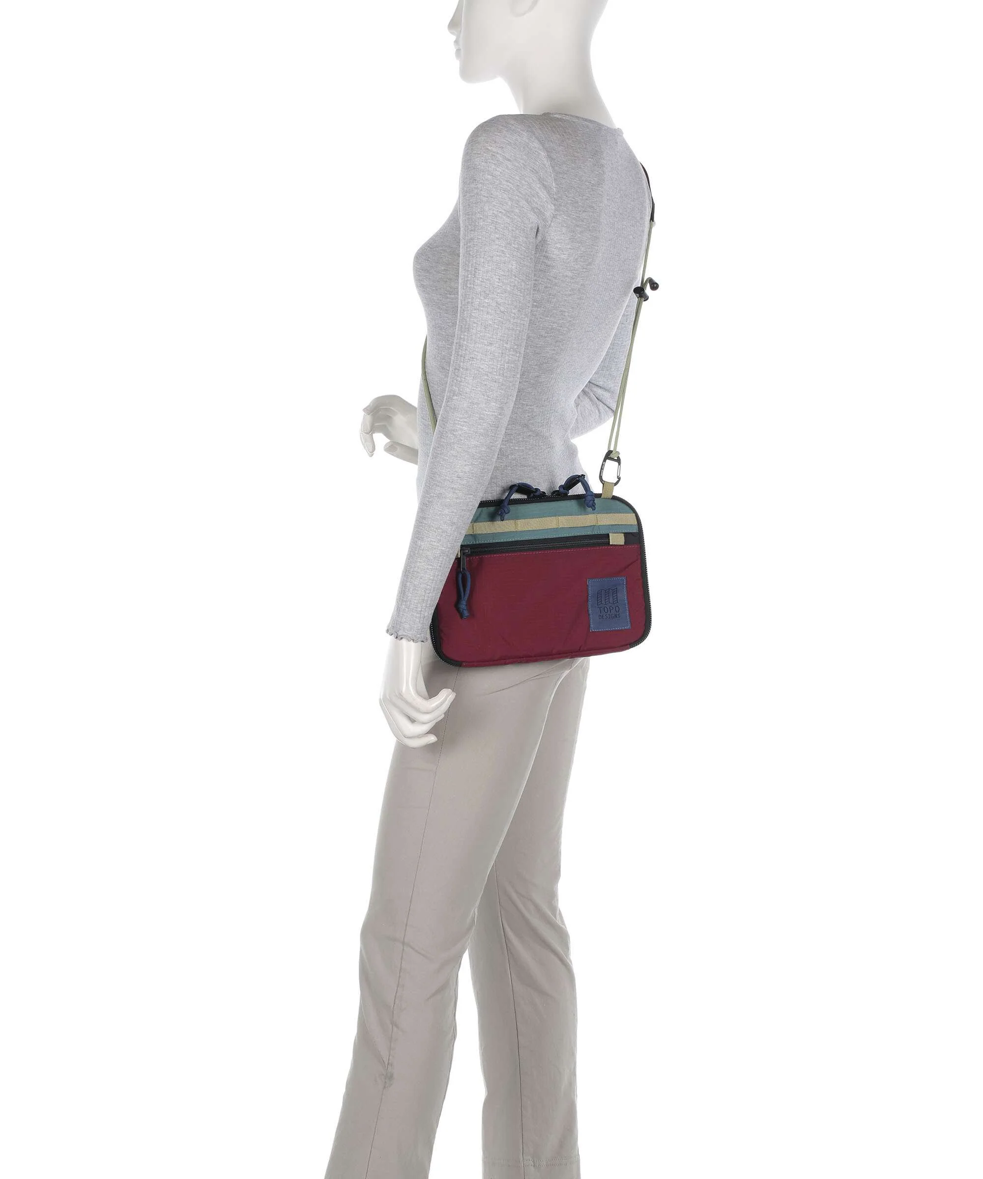 Topo Designs All Adventure Sac bandoulière burgundy - Image 3