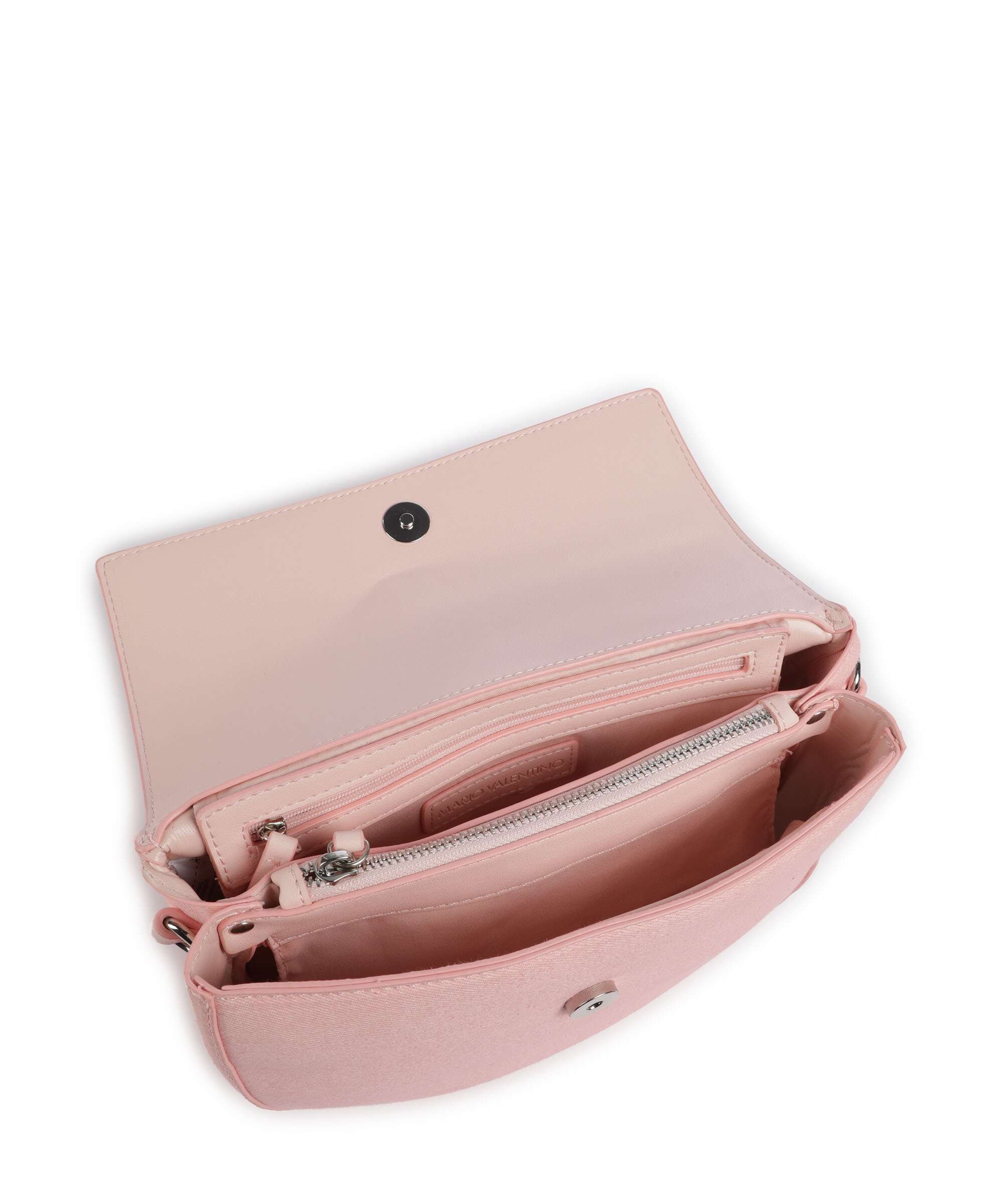 Valentino Bags Bigs Denim Sac bandoulière rosa - Image 5