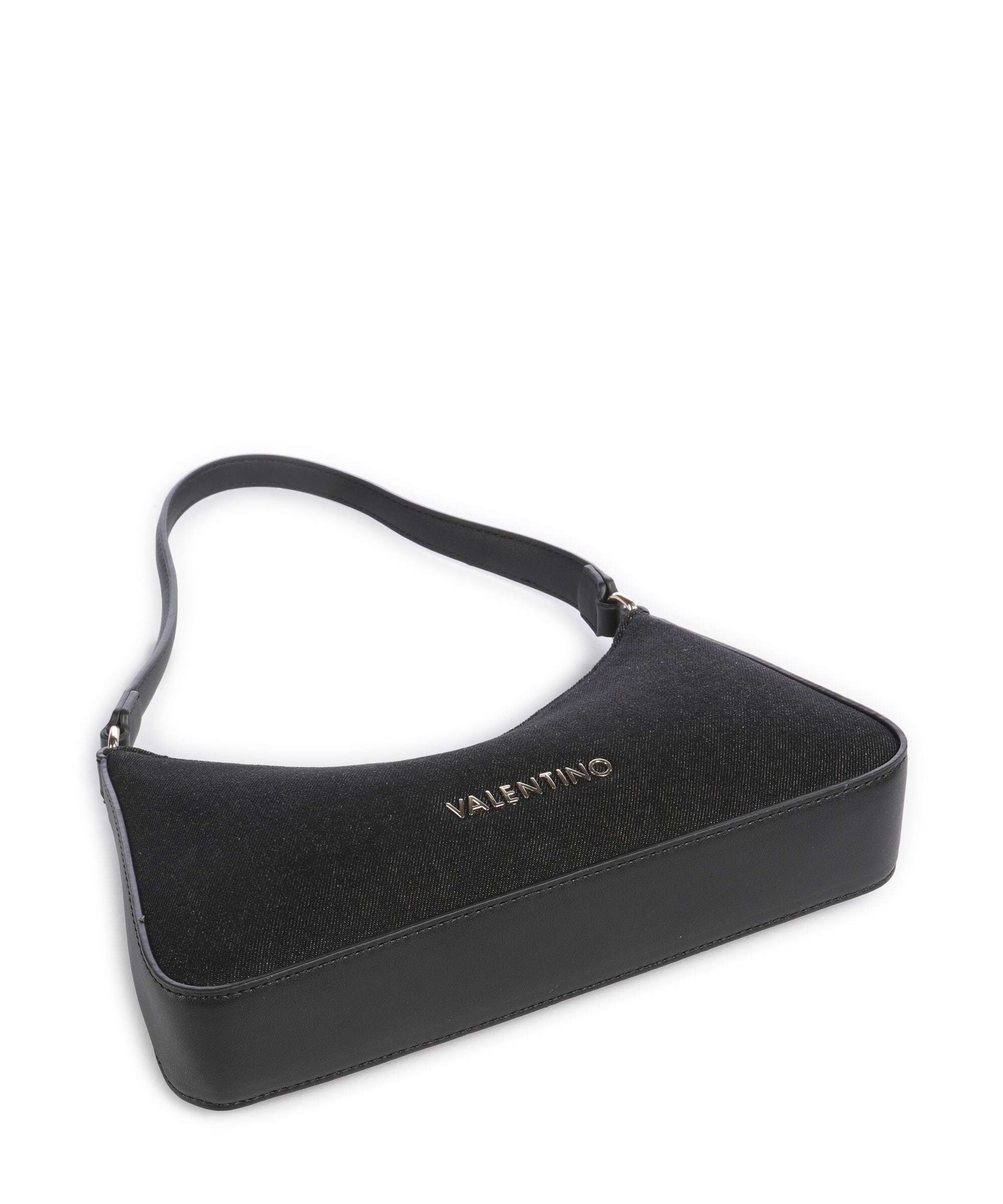 Valentino Bags Kelly Denim Sac porté épaule nero - Image 4