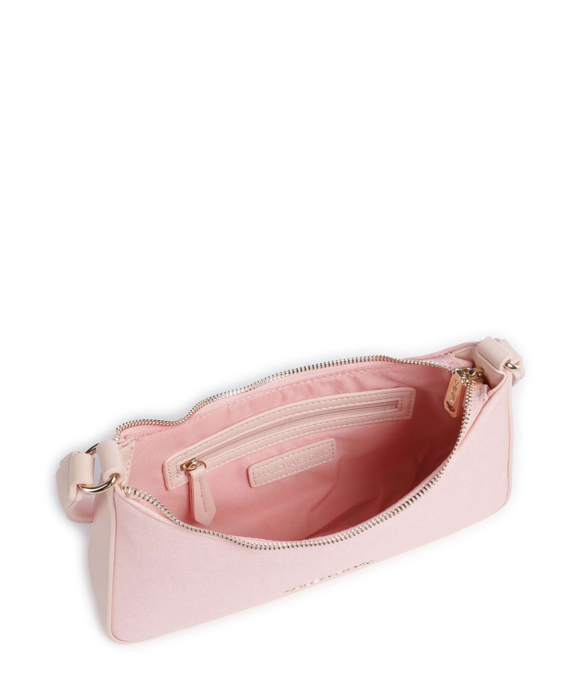 Valentino Bags Kelly Denim Sac porté épaule rosa - Image 5