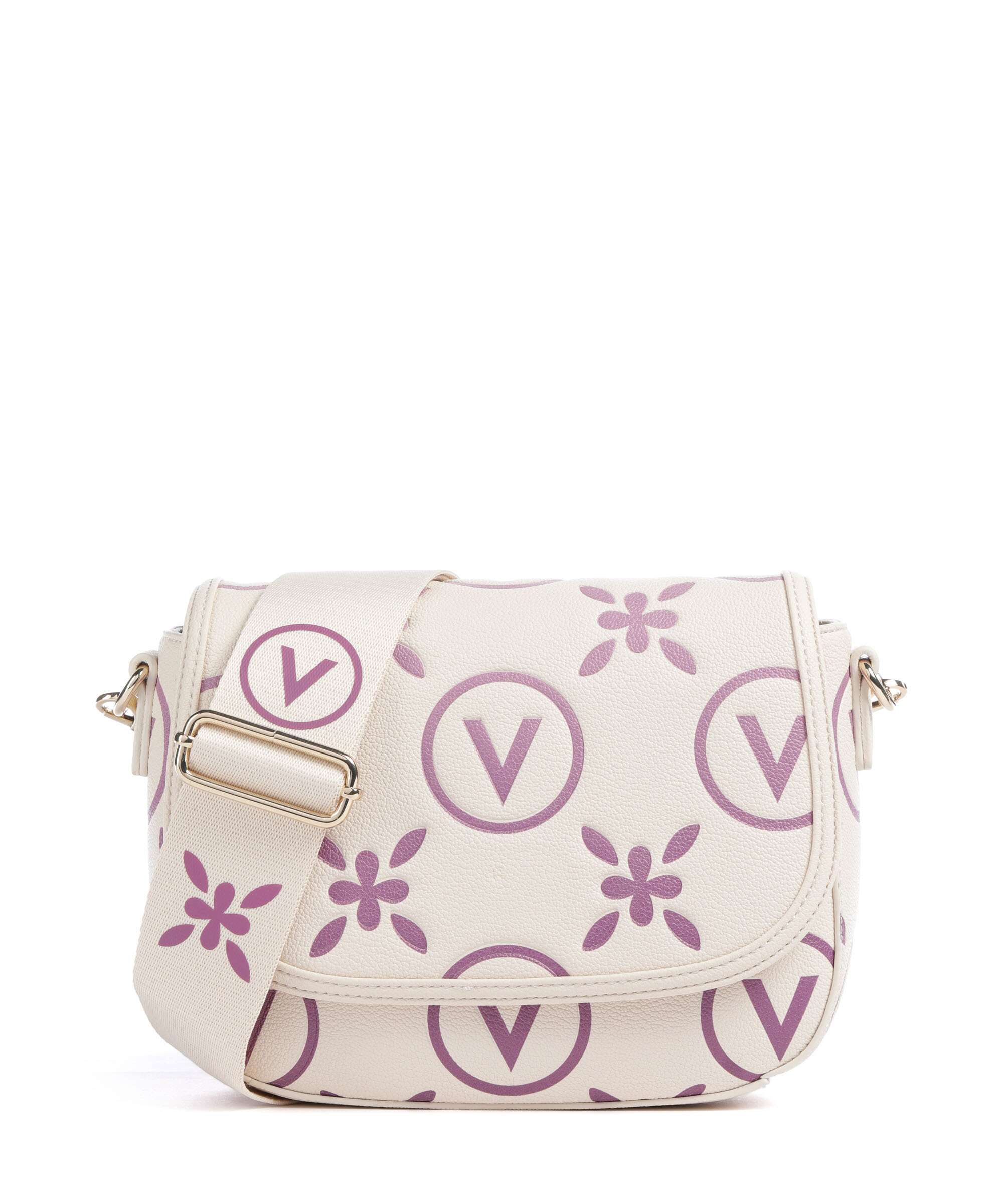 Valentino Bags Samba Re Print Sac bandoulière ecru/rosa