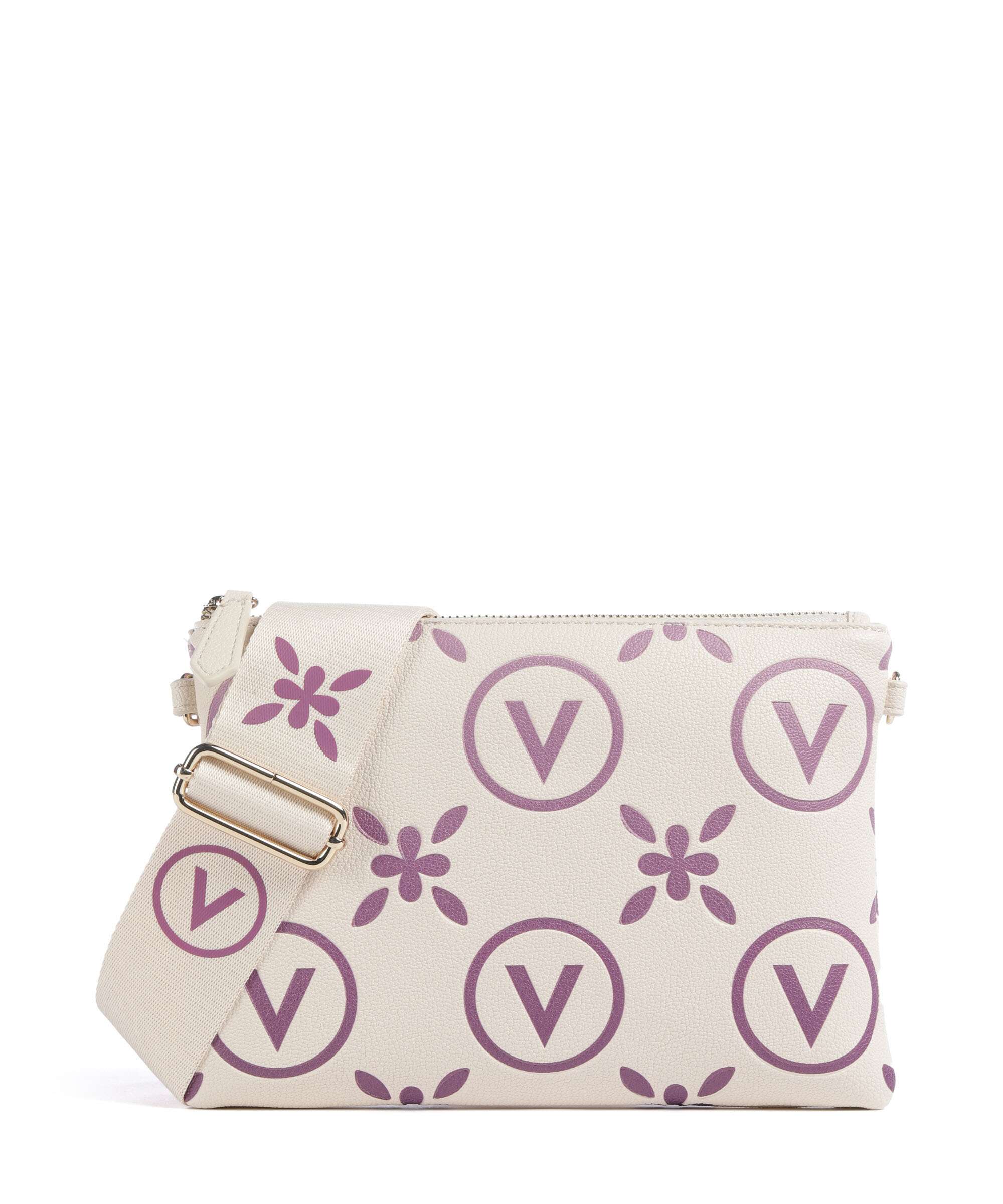 Valentino Bags Samba Re Print Sac bandoulière ecru/rosa