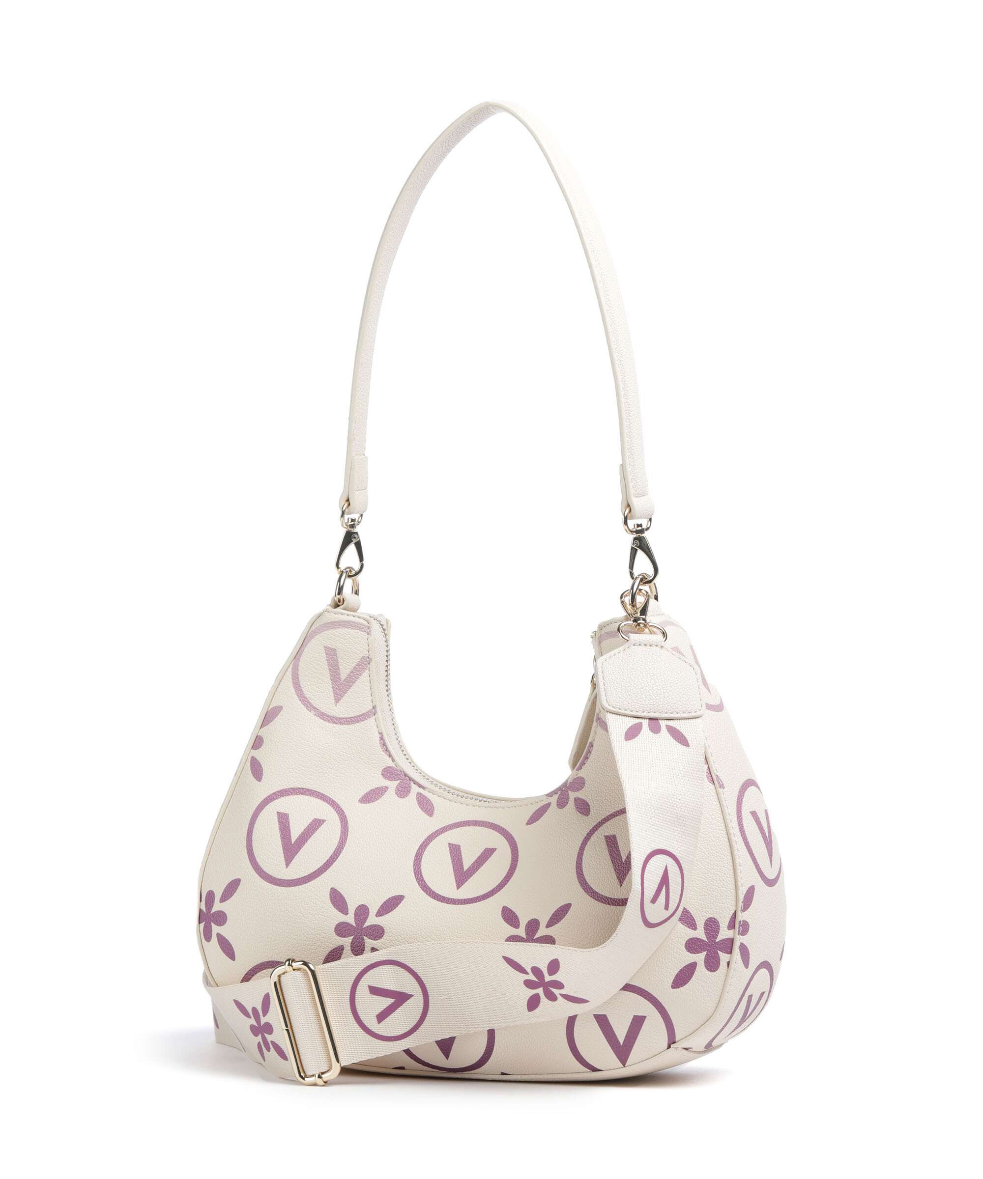Valentino Bags Samba Re Print Sac porté épaule ecru/rosa - Image 2